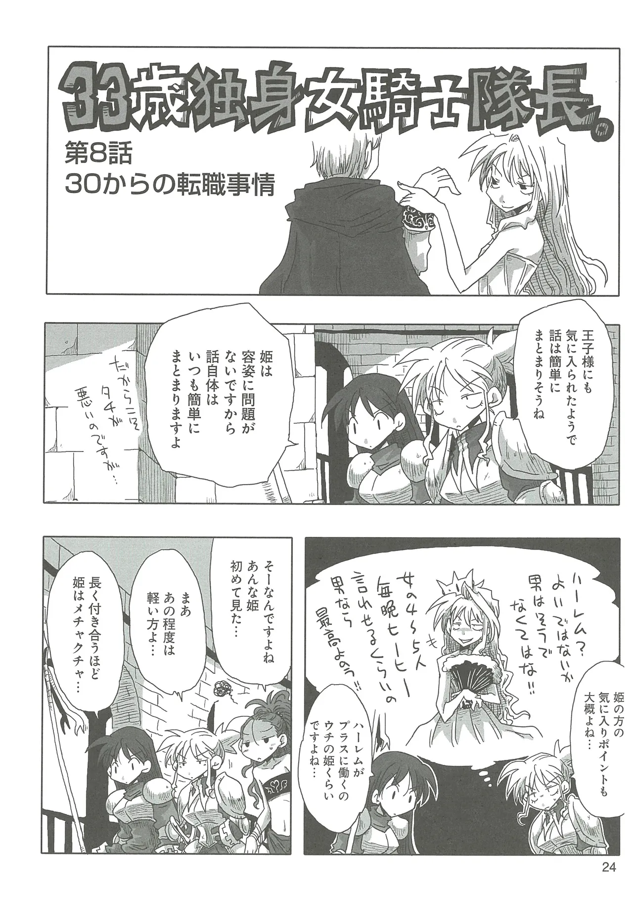 [Amahara]33-sai Dokushin Onna Kishi Taichou(3) Page 26