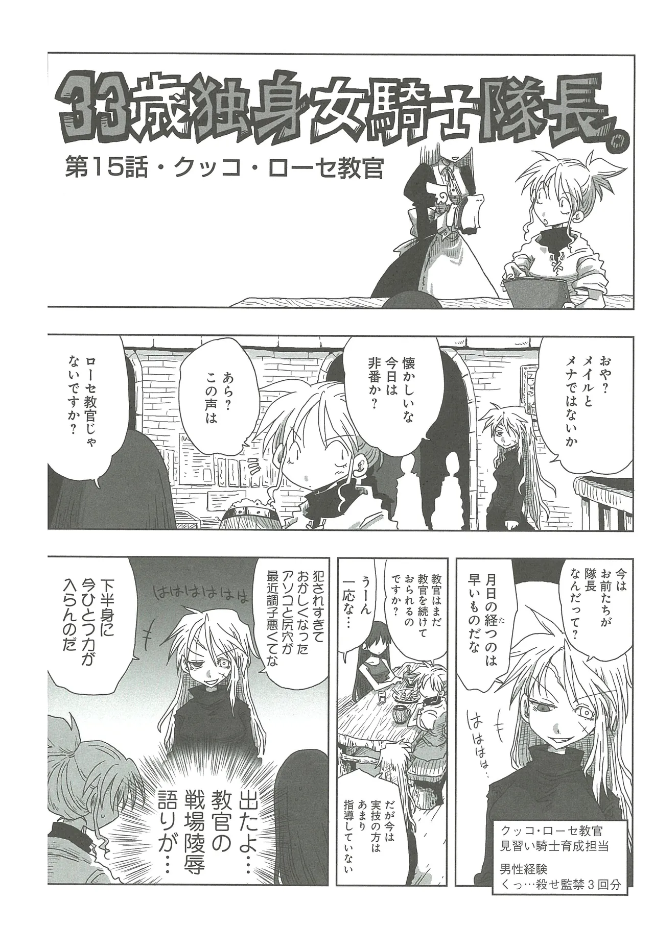 [Amahara]33-sai Dokushin Onna Kishi Taichou(3) Page 42