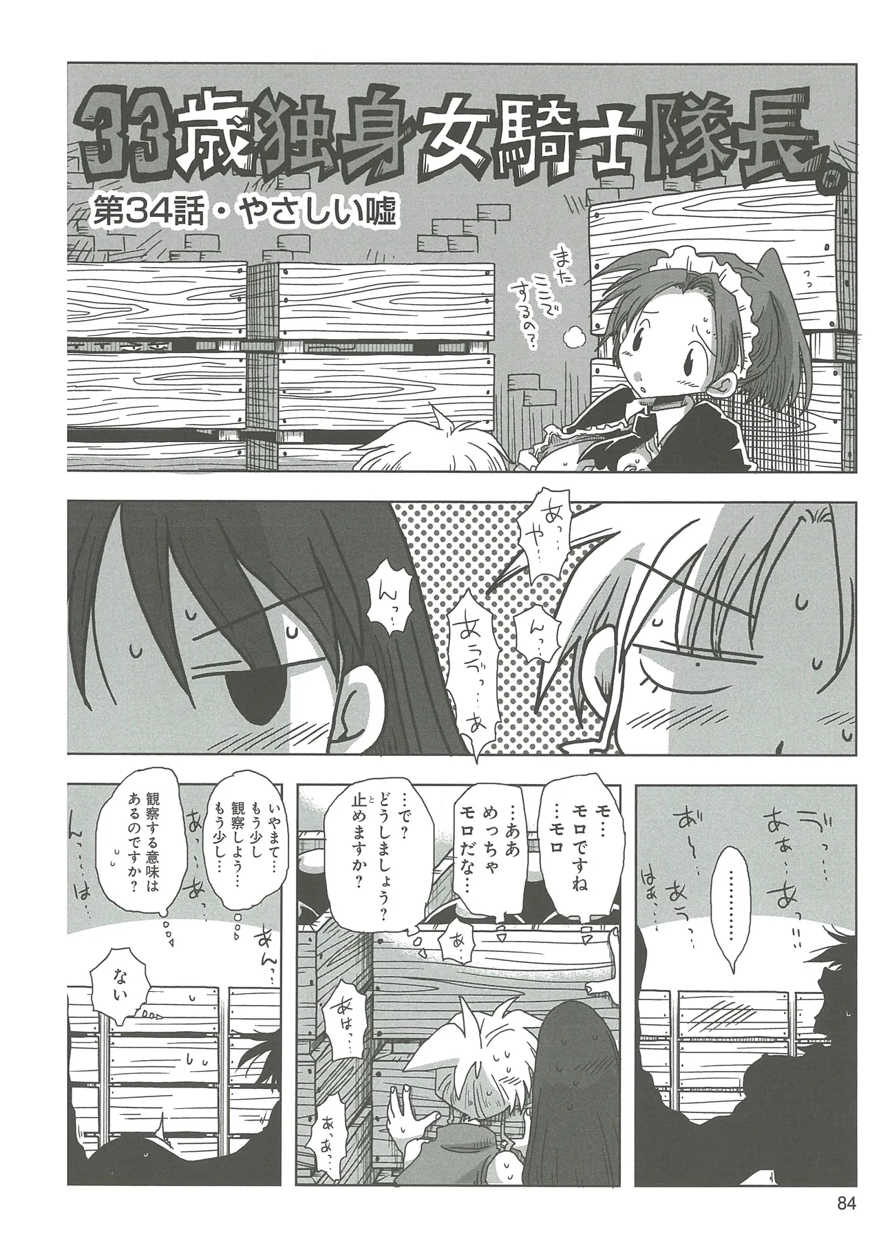 [Amahara]33-sai Dokushin Onna Kishi Taichou(3) Page 86