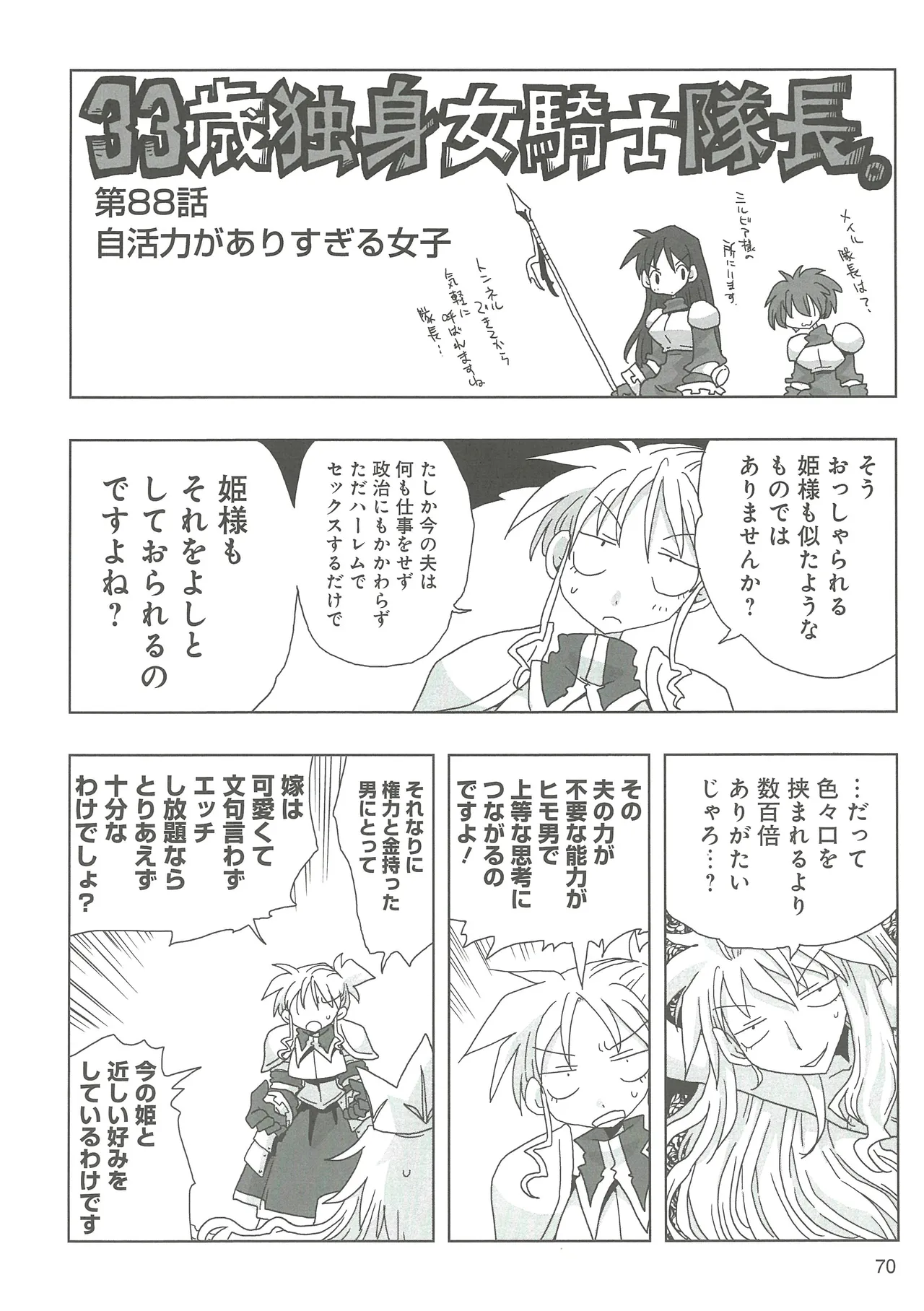 [Amahara]33-sai Dokushin Onna Kishi Taichou 2 Page 73