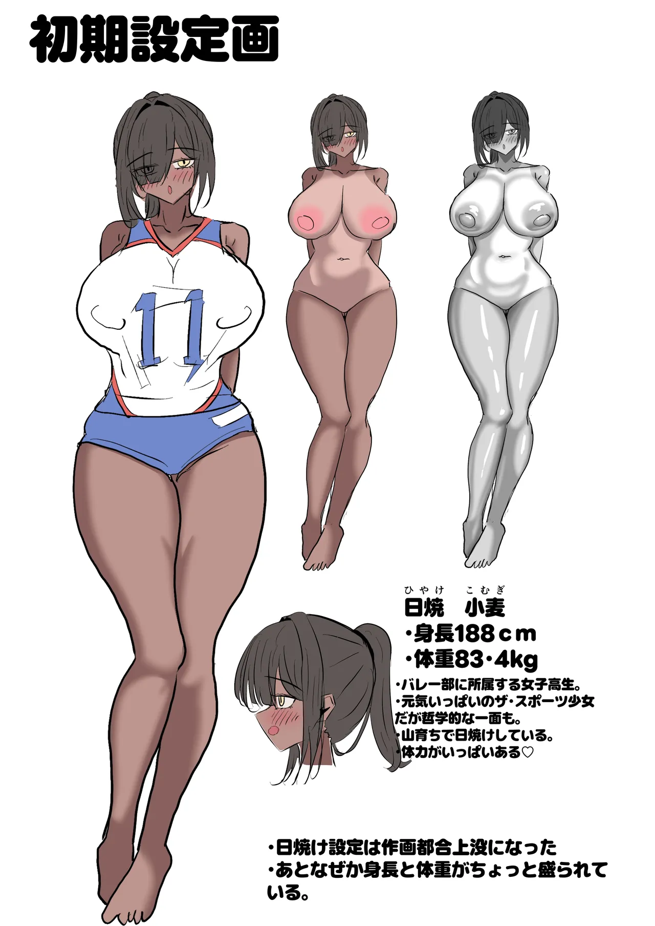 [Pine Kobo (Pineame Daikanpa)]Dekai Kasshoku Volley-bu ni Shiboritorareru Hanashi Page 41