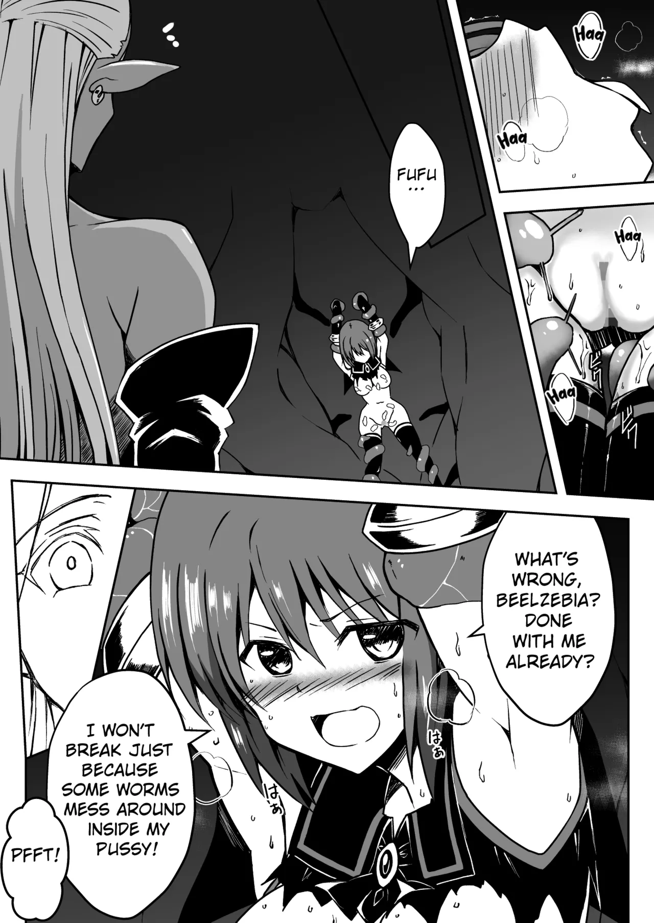 [Milk Dipper]Rankou Tenshi Artemis ~Nikutai Kaizou Sare Mushi to Shokushu de Akuochi Suru Made Ikasaremakutta Shoujo no Matsuro~ | BRILLIANT LIGHT ANGEL ARTEMIS THE FATE OF THE GIRL WHOSE BODY WAS TRANSFORMED, RELENTLESSLY DRIVEN TO ORGASM BY INSECTS AND TENTACLES, UNTIL SHE FINALLY SUCCUMBED TO DARKNESS.[English] [Kuraudo] Page 16