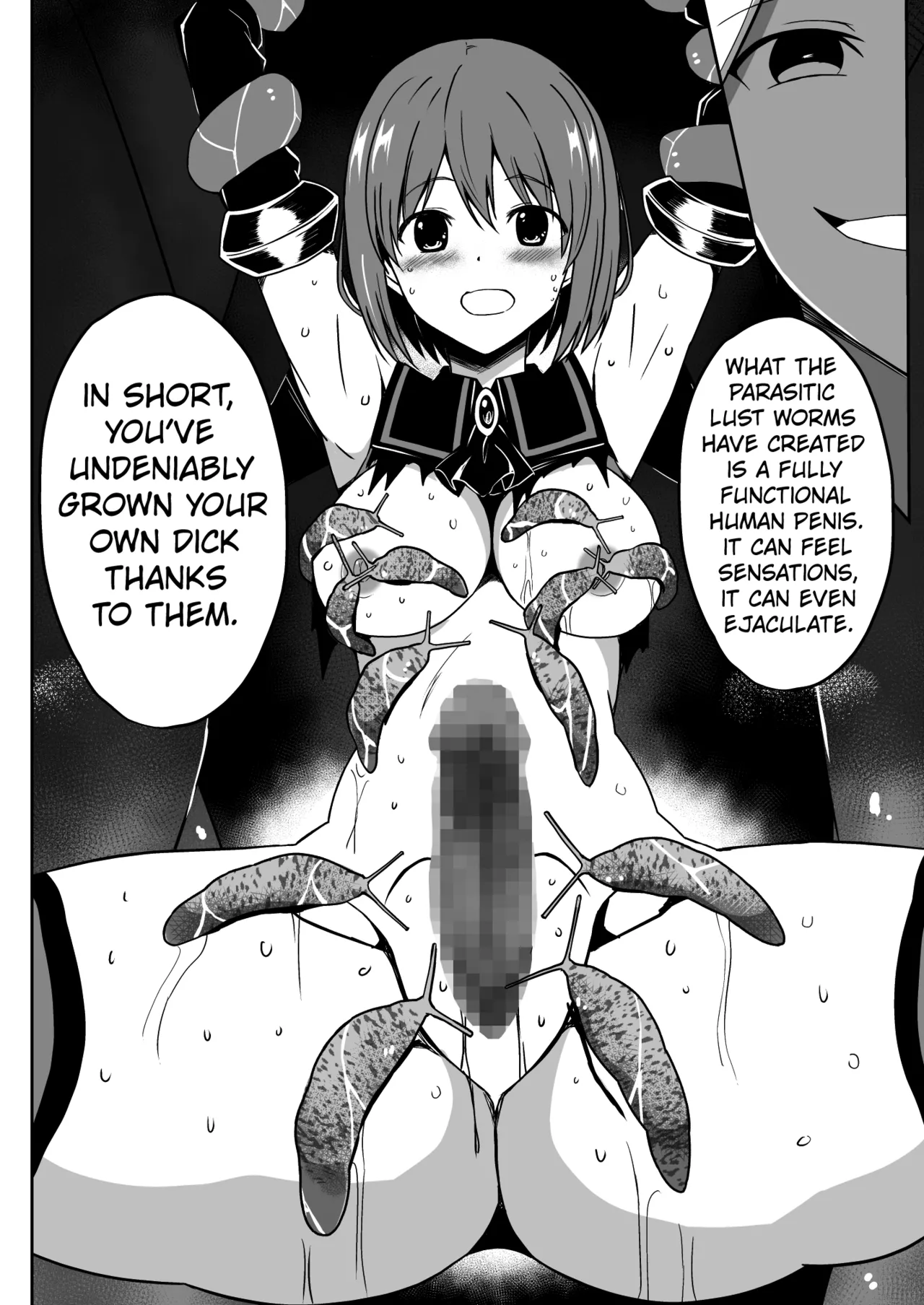 [Milk Dipper]Rankou Tenshi Artemis ~Nikutai Kaizou Sare Mushi to Shokushu de Akuochi Suru Made Ikasaremakutta Shoujo no Matsuro~ | BRILLIANT LIGHT ANGEL ARTEMIS THE FATE OF THE GIRL WHOSE BODY WAS TRANSFORMED, RELENTLESSLY DRIVEN TO ORGASM BY INSECTS AND TENTACLES, UNTIL SHE FINALLY SUCCUMBED TO DARKNESS.[English] [Kuraudo] Page 23