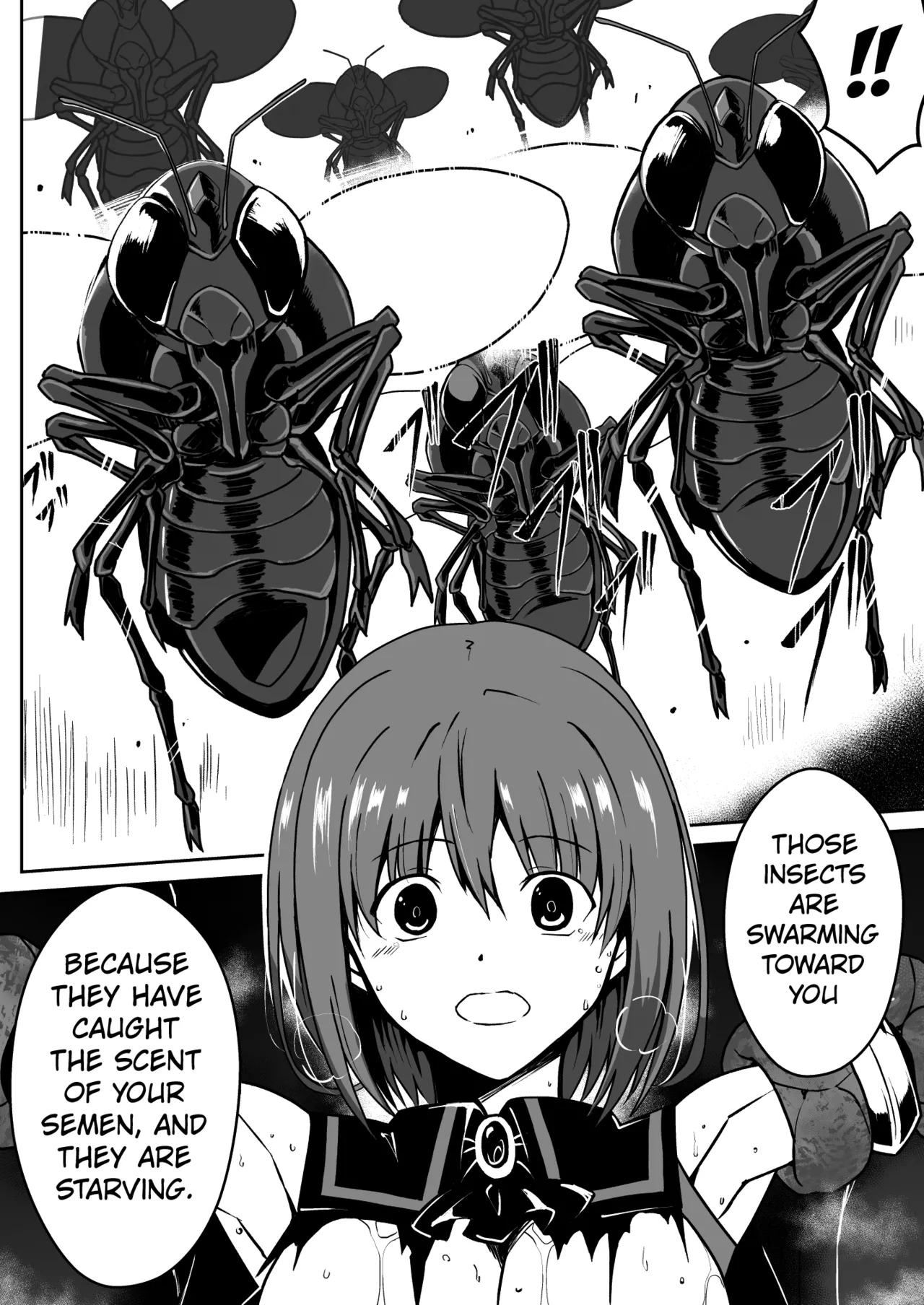 [Milk Dipper]Rankou Tenshi Artemis ~Nikutai Kaizou Sare Mushi to Shokushu de Akuochi Suru Made Ikasaremakutta Shoujo no Matsuro~ | BRILLIANT LIGHT ANGEL ARTEMIS THE FATE OF THE GIRL WHOSE BODY WAS TRANSFORMED, RELENTLESSLY DRIVEN TO ORGASM BY INSECTS AND TENTACLES, UNTIL SHE FINALLY SUCCUMBED TO DARKNESS.[English] [Kuraudo] Page 30