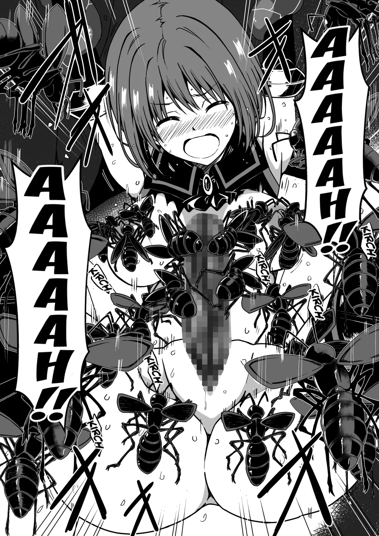 [Milk Dipper]Rankou Tenshi Artemis ~Nikutai Kaizou Sare Mushi to Shokushu de Akuochi Suru Made Ikasaremakutta Shoujo no Matsuro~ | BRILLIANT LIGHT ANGEL ARTEMIS THE FATE OF THE GIRL WHOSE BODY WAS TRANSFORMED, RELENTLESSLY DRIVEN TO ORGASM BY INSECTS AND TENTACLES, UNTIL SHE FINALLY SUCCUMBED TO DARKNESS.[English] [Kuraudo] Page 32