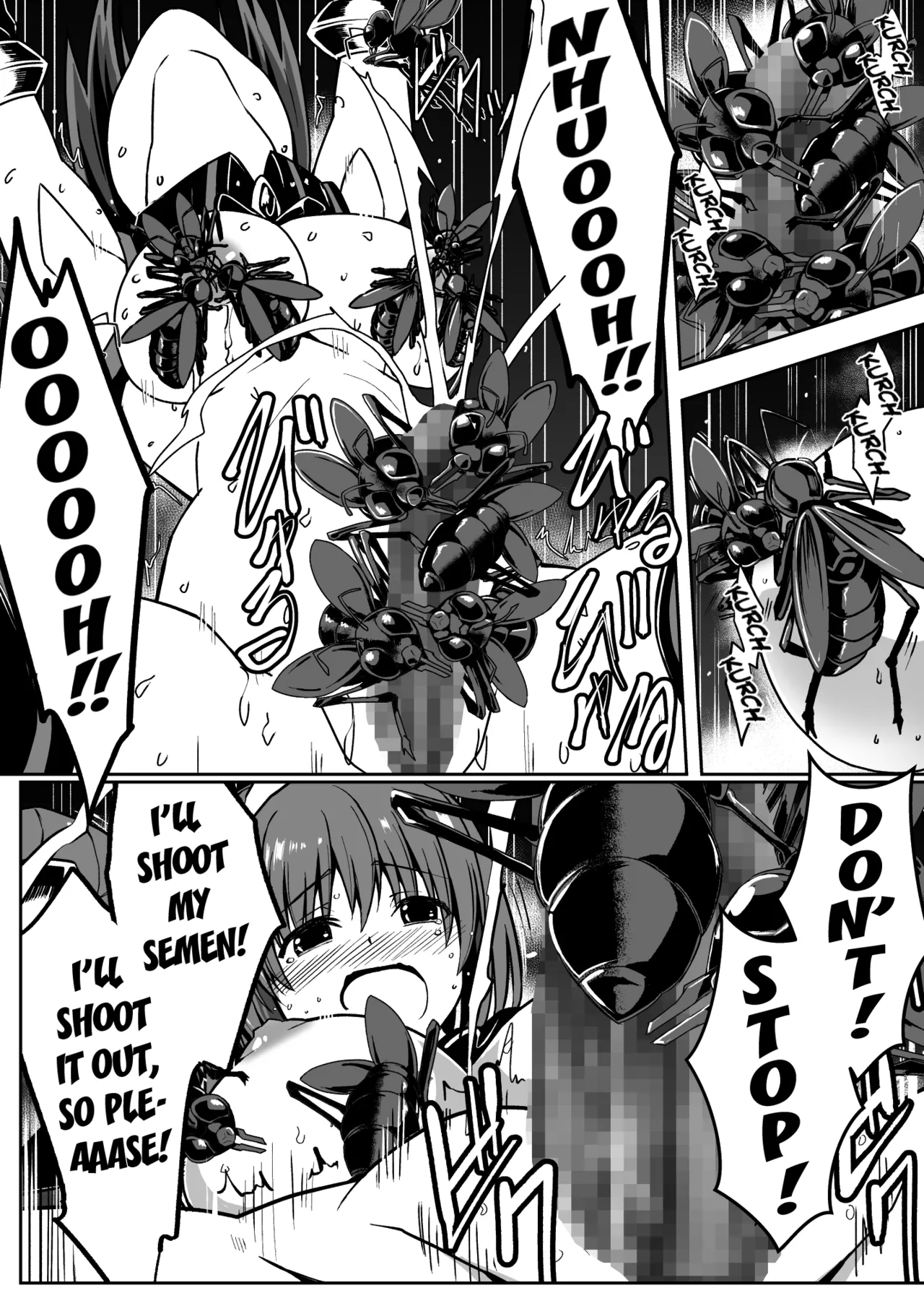 [Milk Dipper]Rankou Tenshi Artemis ~Nikutai Kaizou Sare Mushi to Shokushu de Akuochi Suru Made Ikasaremakutta Shoujo no Matsuro~ | BRILLIANT LIGHT ANGEL ARTEMIS THE FATE OF THE GIRL WHOSE BODY WAS TRANSFORMED, RELENTLESSLY DRIVEN TO ORGASM BY INSECTS AND TENTACLES, UNTIL SHE FINALLY SUCCUMBED TO DARKNESS.[English] [Kuraudo] Page 33
