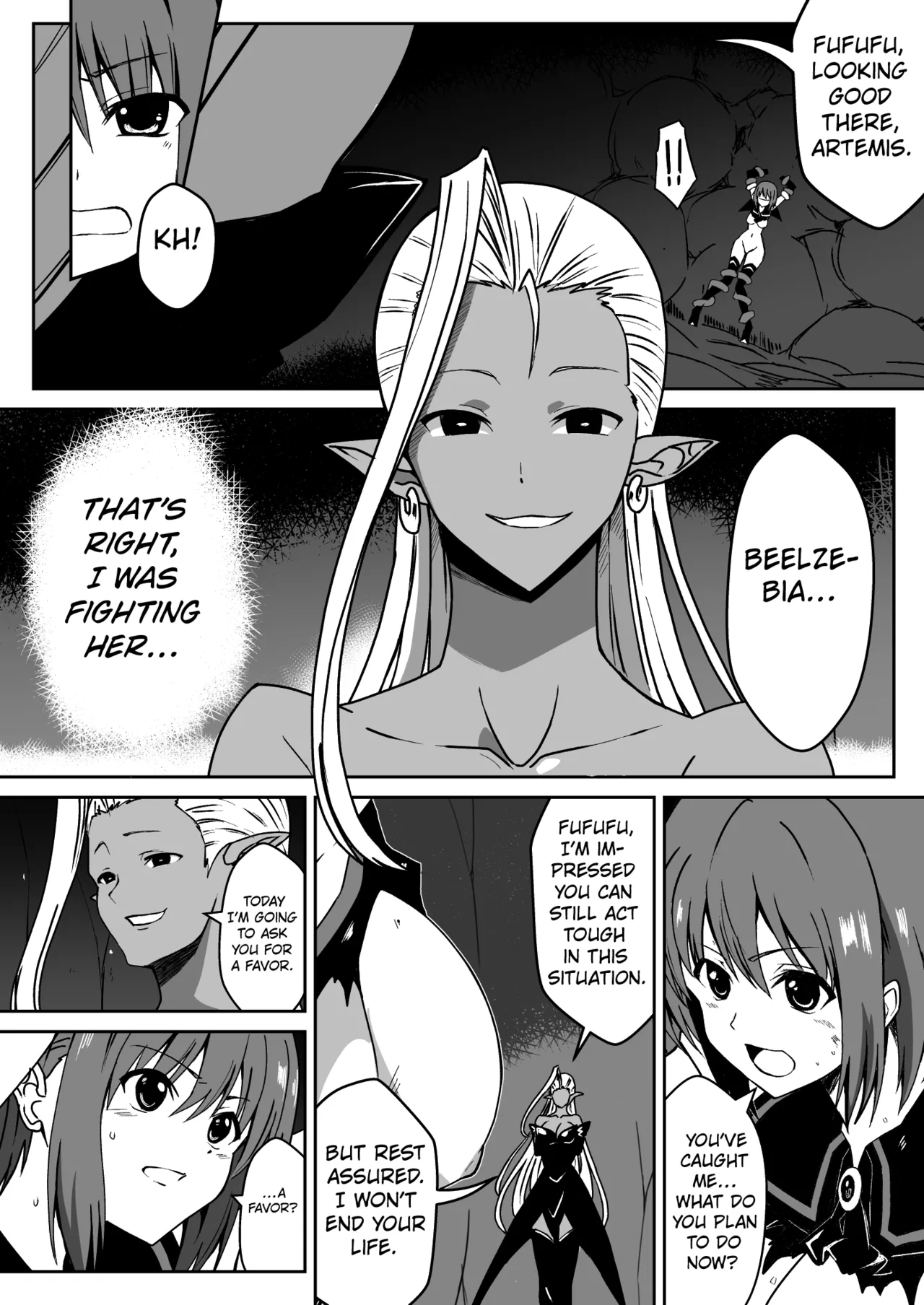 [Milk Dipper]Rankou Tenshi Artemis ~Nikutai Kaizou Sare Mushi to Shokushu de Akuochi Suru Made Ikasaremakutta Shoujo no Matsuro~ | BRILLIANT LIGHT ANGEL ARTEMIS THE FATE OF THE GIRL WHOSE BODY WAS TRANSFORMED, RELENTLESSLY DRIVEN TO ORGASM BY INSECTS AND TENTACLES, UNTIL SHE FINALLY SUCCUMBED TO DARKNESS.[English] [Kuraudo] Page 4