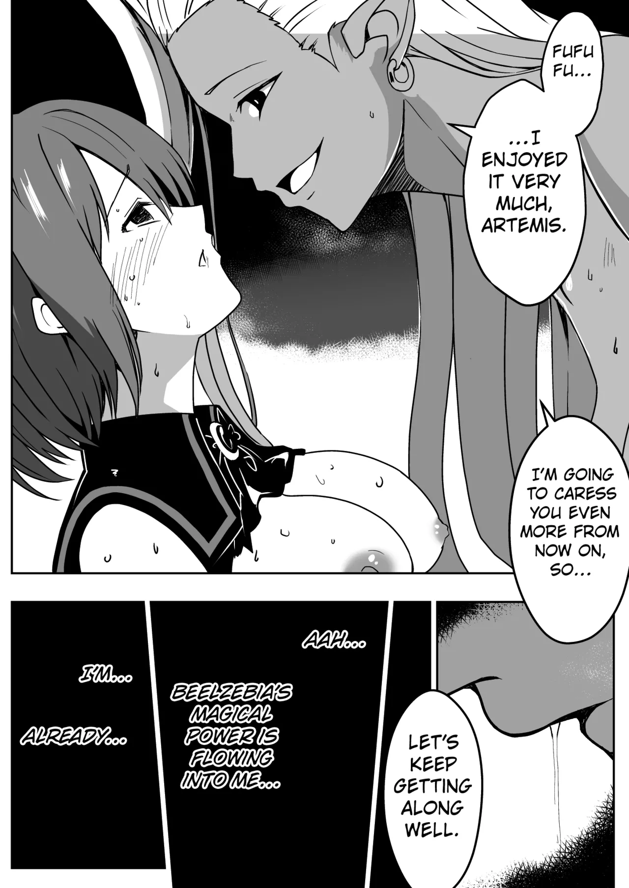[Milk Dipper]Rankou Tenshi Artemis ~Nikutai Kaizou Sare Mushi to Shokushu de Akuochi Suru Made Ikasaremakutta Shoujo no Matsuro~ | BRILLIANT LIGHT ANGEL ARTEMIS THE FATE OF THE GIRL WHOSE BODY WAS TRANSFORMED, RELENTLESSLY DRIVEN TO ORGASM BY INSECTS AND TENTACLES, UNTIL SHE FINALLY SUCCUMBED TO DARKNESS.[English] [Kuraudo] Page 57