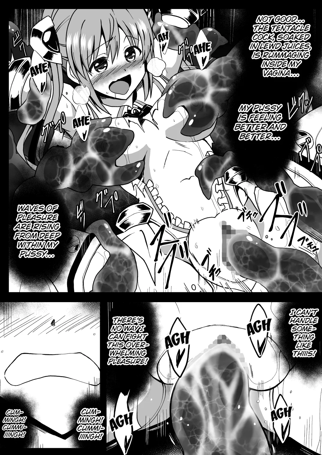[Milk Dipper]Rankou Tenshi Lumiere ~ Suraimu wo Harama sa re Otoko-tachi ni Rinkan[English] [Kuraudo] Page 27