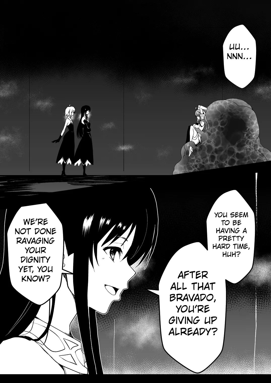 [Milk Dipper]Rankou Tenshi Lumiere ~ Suraimu wo Harama sa re Otoko-tachi ni Rinkan[English] [Kuraudo] Page 31