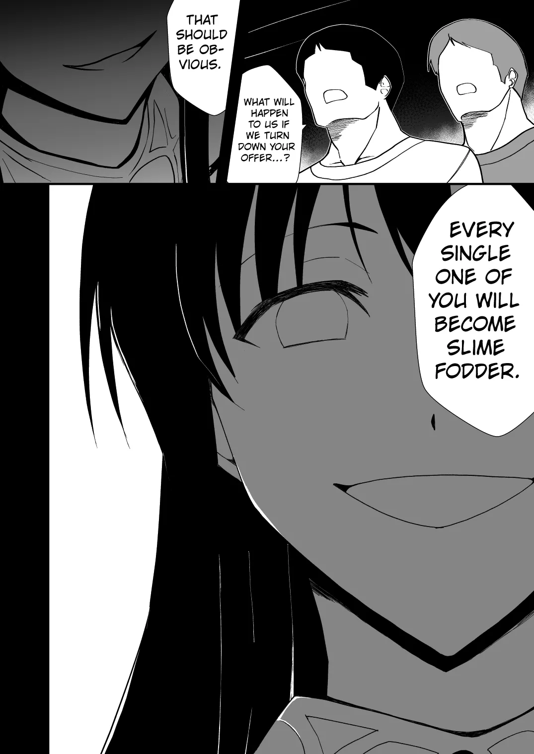 [Milk Dipper]Rankou Tenshi Lumiere ~ Suraimu wo Harama sa re Otoko-tachi ni Rinkan[English] [Kuraudo] Page 36