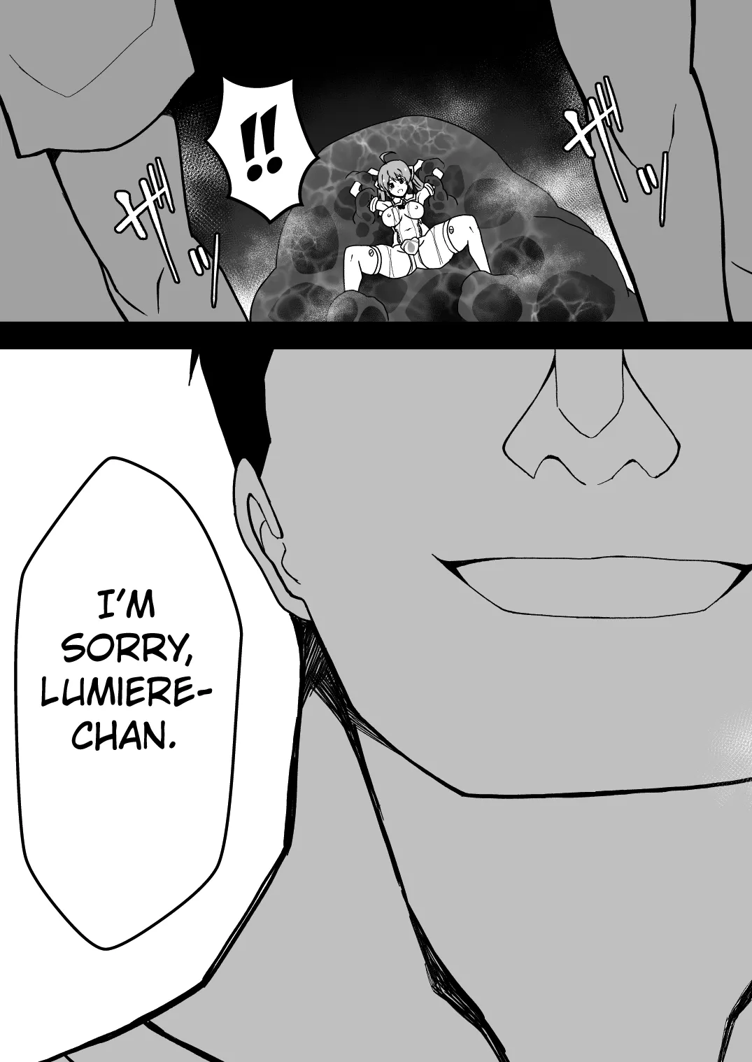 [Milk Dipper]Rankou Tenshi Lumiere ~ Suraimu wo Harama sa re Otoko-tachi ni Rinkan[English] [Kuraudo] Page 39