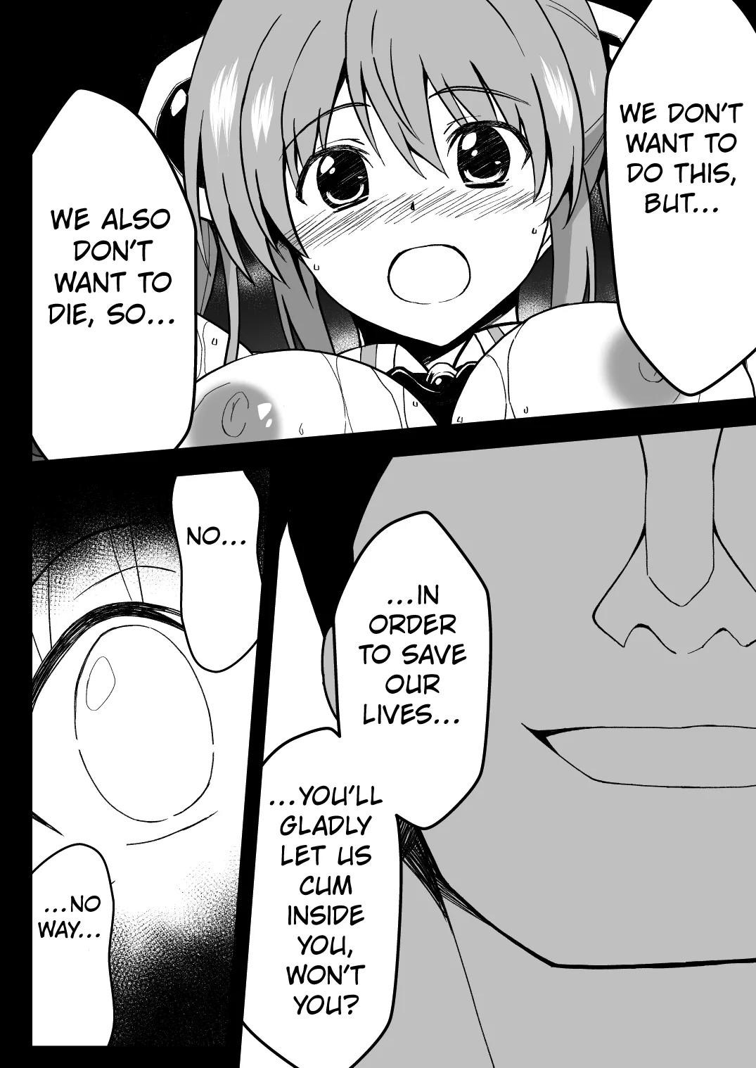 [Milk Dipper]Rankou Tenshi Lumiere ~ Suraimu wo Harama sa re Otoko-tachi ni Rinkan[English] [Kuraudo] Page 40