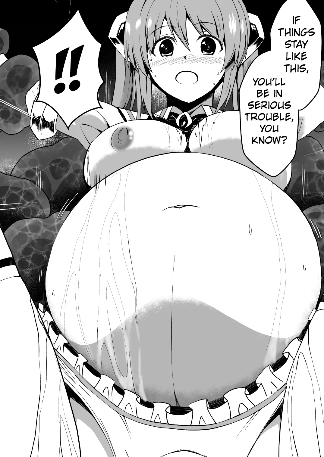 [Milk Dipper]Rankou Tenshi Lumiere ~ Suraimu wo Harama sa re Otoko-tachi ni Rinkan[English] [Kuraudo] Page 47