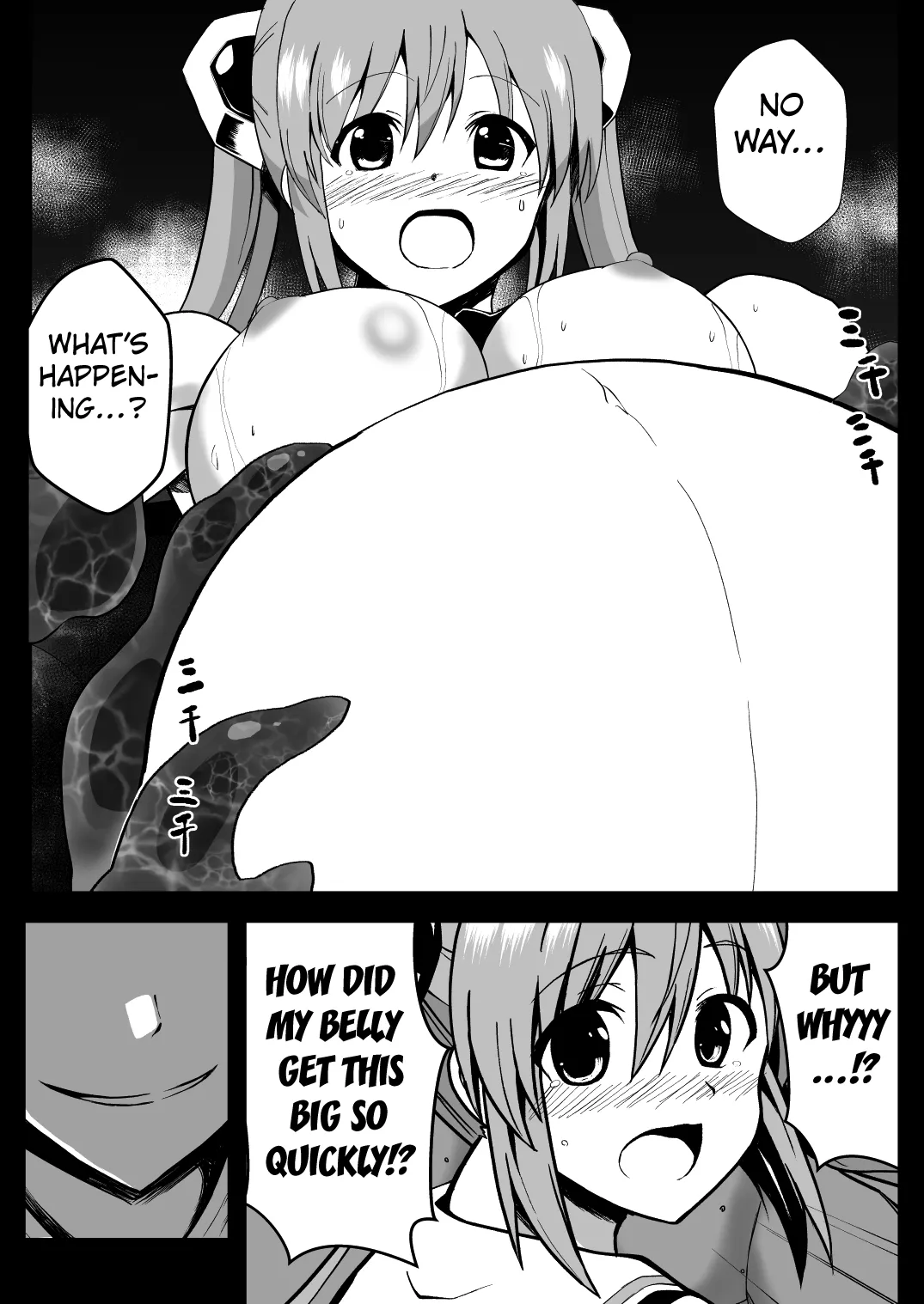 [Milk Dipper]Rankou Tenshi Lumiere ~ Suraimu wo Harama sa re Otoko-tachi ni Rinkan[English] [Kuraudo] Page 48