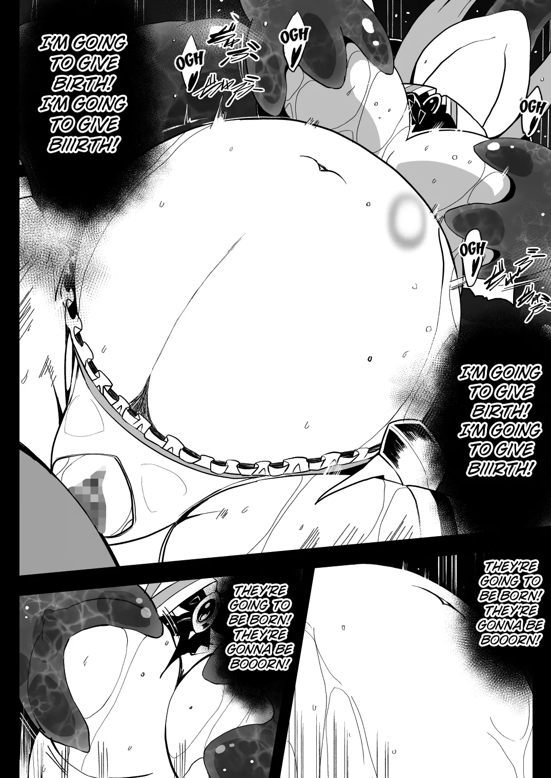 [Milk Dipper]Rankou Tenshi Lumiere ~ Suraimu wo Harama sa re Otoko-tachi ni Rinkan[English] [Kuraudo] Page 55