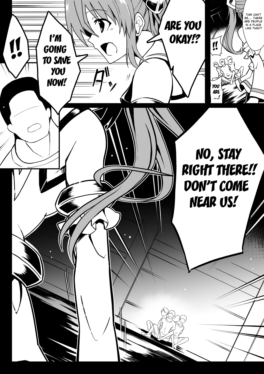 [Milk Dipper]Rankou Tenshi Lumiere ~ Suraimu wo Harama sa re Otoko-tachi ni Rinkan[English] [Kuraudo] Page 6