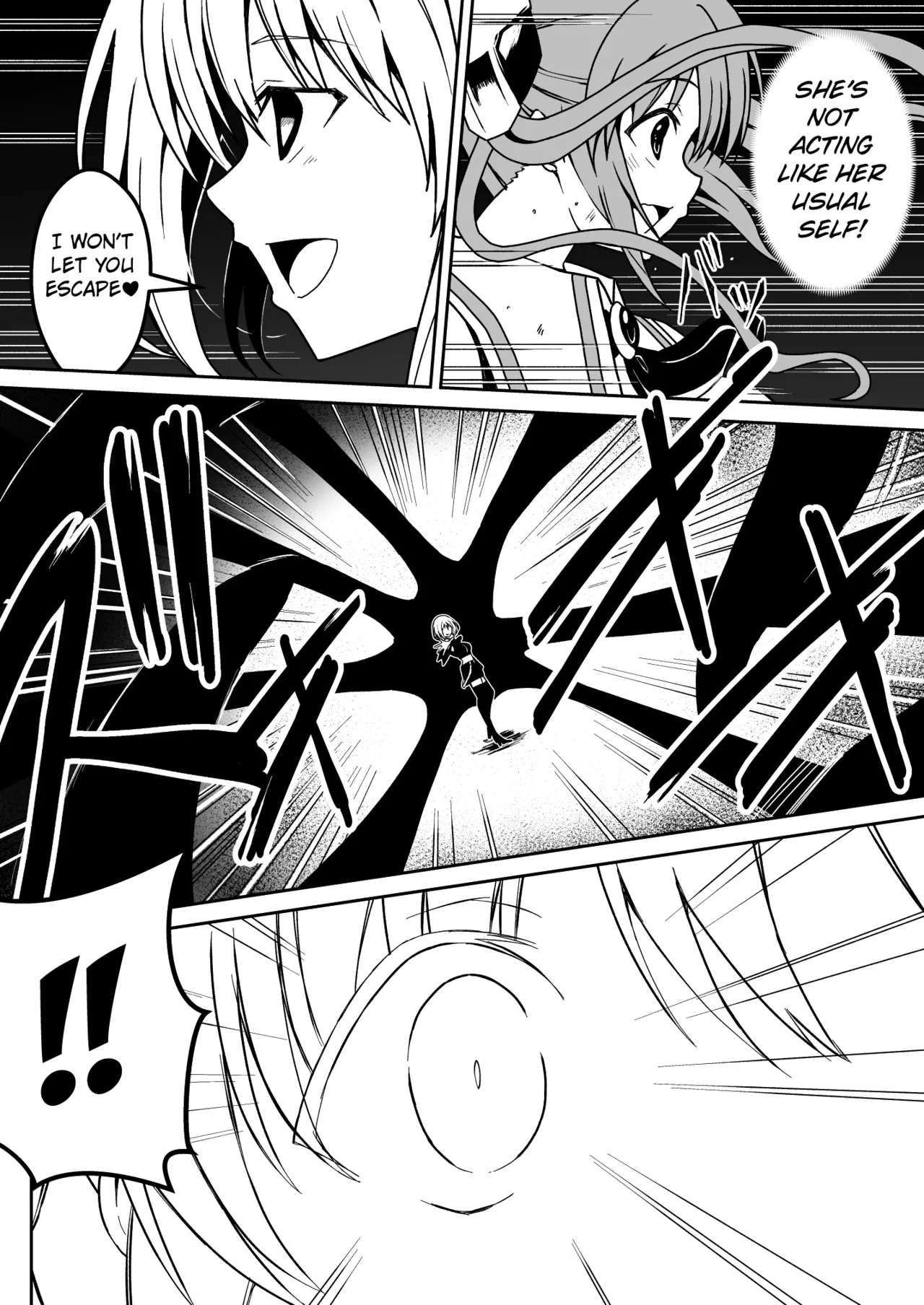 [Milk Dipper]Rankou Tenshi Lumiere VS Artemis[English] [Kuraudo] Page 12