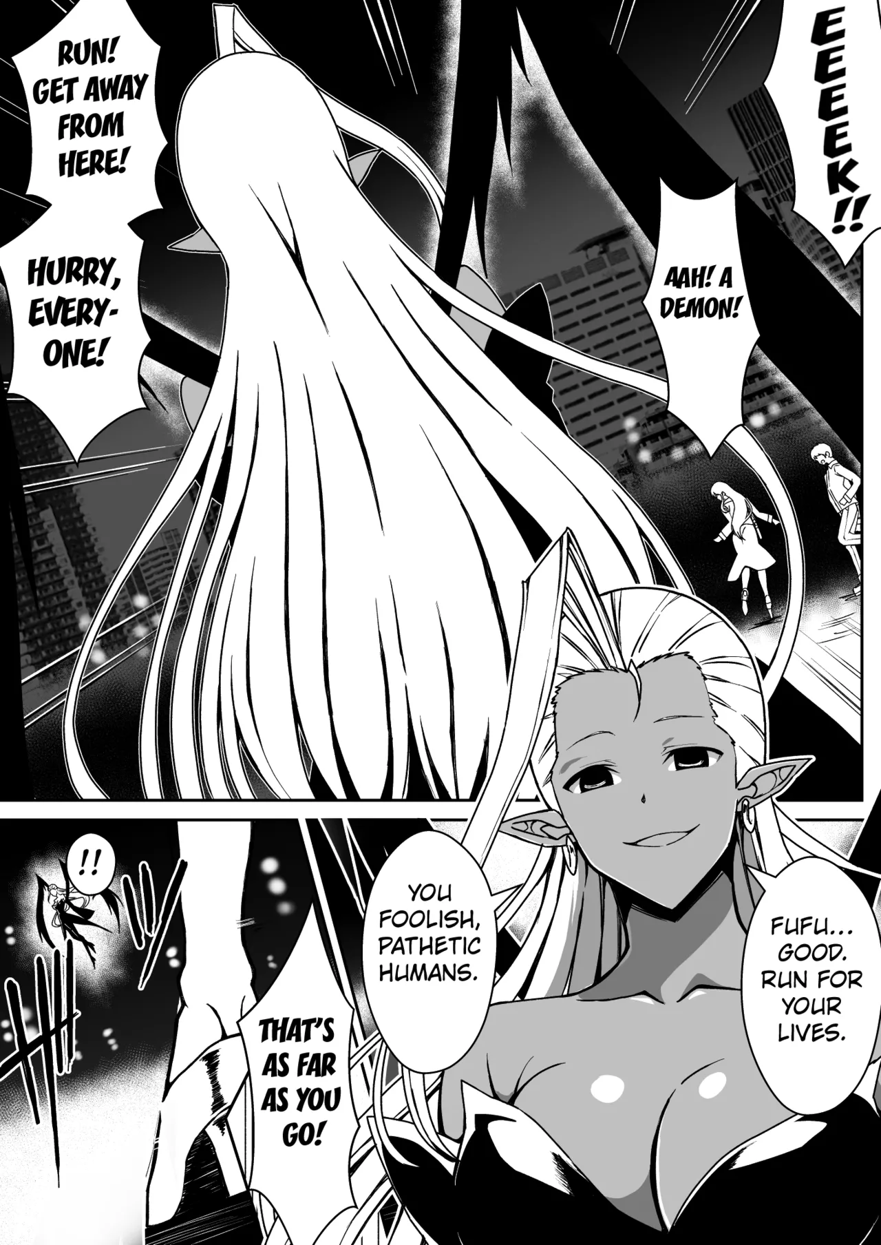 [Milk Dipper]Rankou Tenshi Lumiere VS Artemis[English] [Kuraudo] Page 2