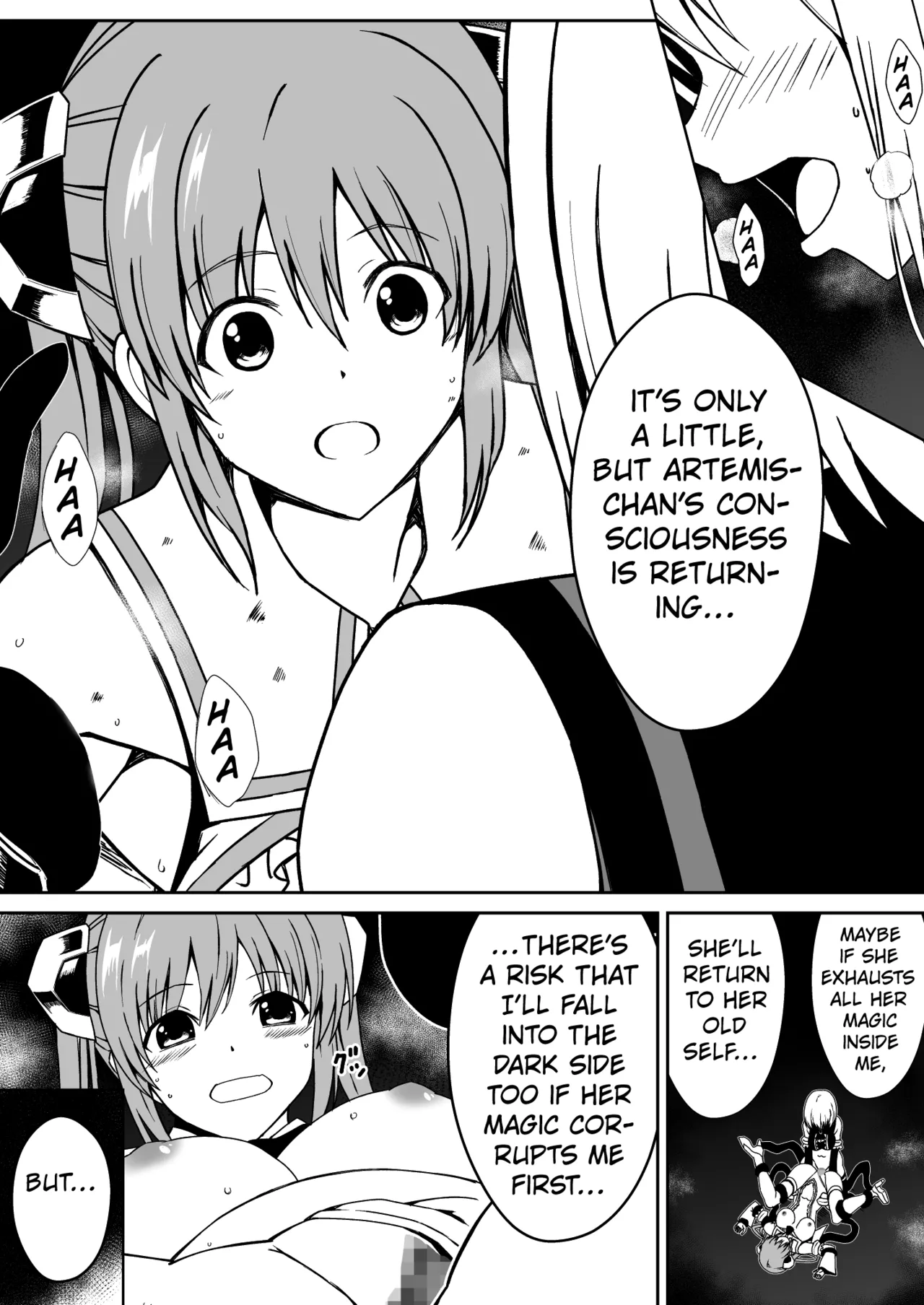 [Milk Dipper]Rankou Tenshi Lumiere VS Artemis[English] [Kuraudo] Page 43