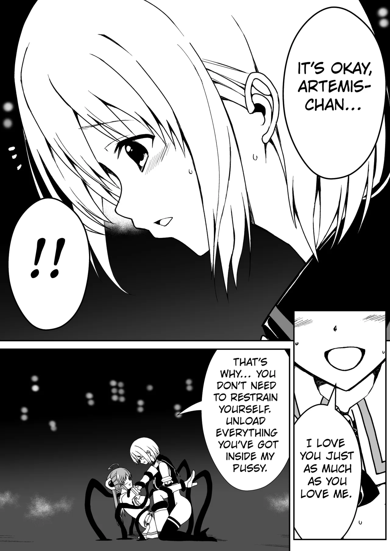 [Milk Dipper]Rankou Tenshi Lumiere VS Artemis[English] [Kuraudo] Page 45