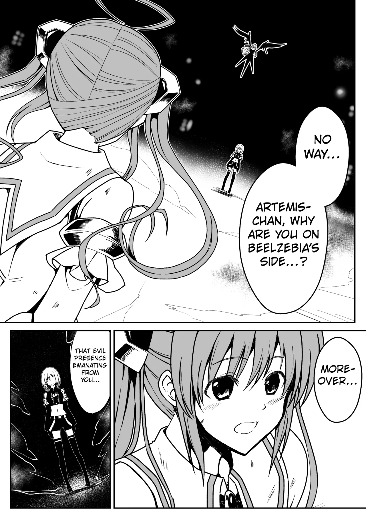 [Milk Dipper]Rankou Tenshi Lumiere VS Artemis[English] [Kuraudo] Page 7