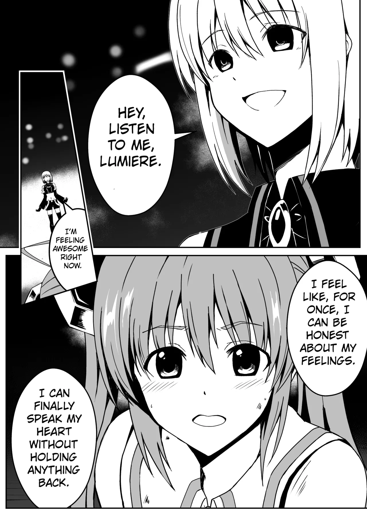 [Milk Dipper]Rankou Tenshi Lumiere VS Artemis[English] [Kuraudo] Page 9