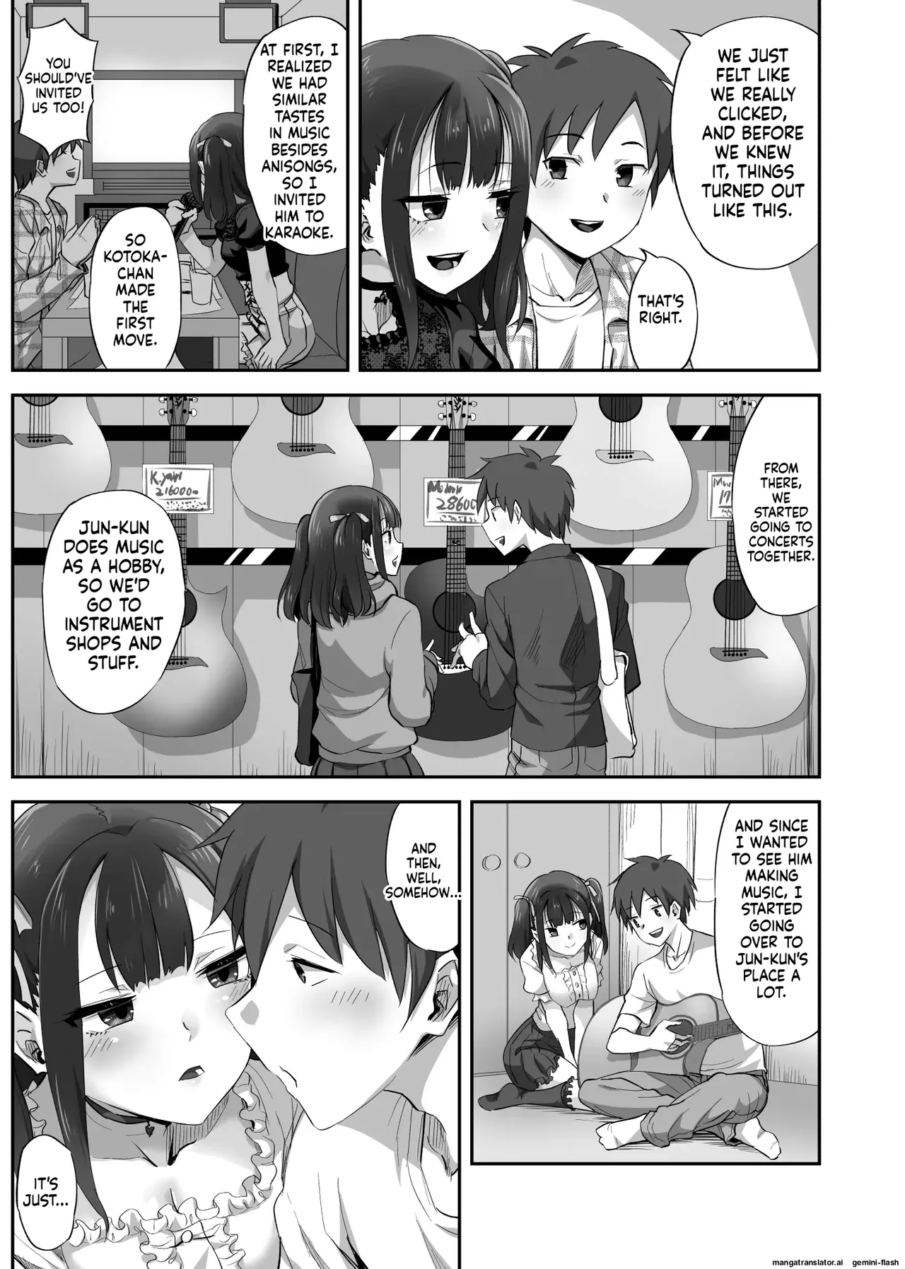 [Can Do Now! (Minarai Zouhyou)]OtaCir no Nukegake Couple no Kanojo o Nomikai de Suikan!! Page 4