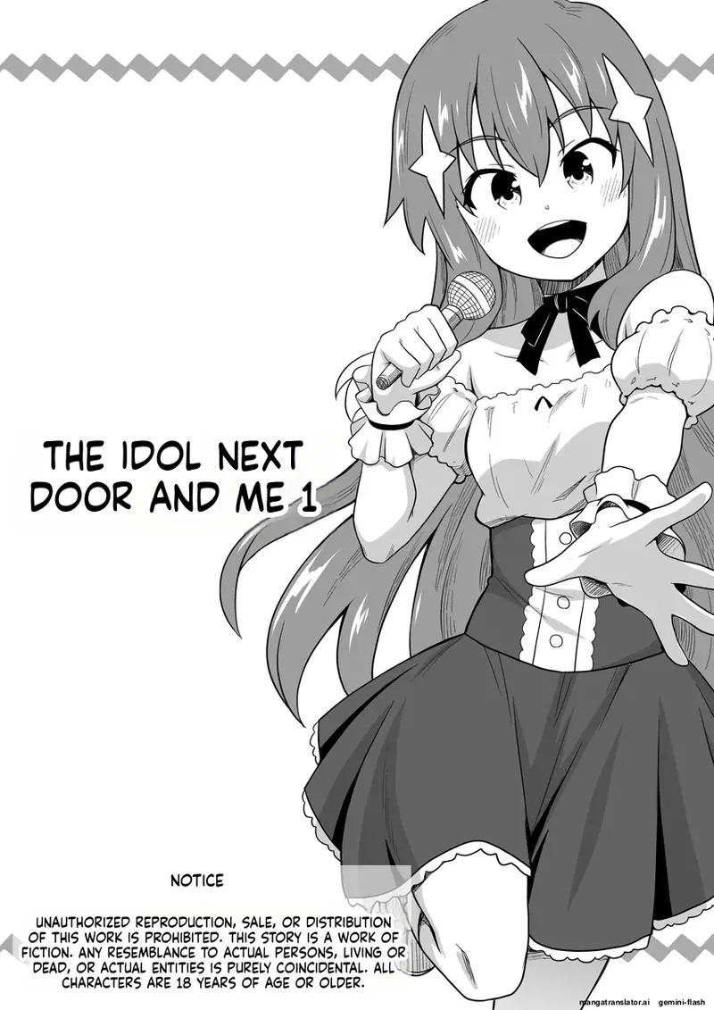 [Negoya]Idol no Kimi no Tonari no Boku 1[English] Page 1
