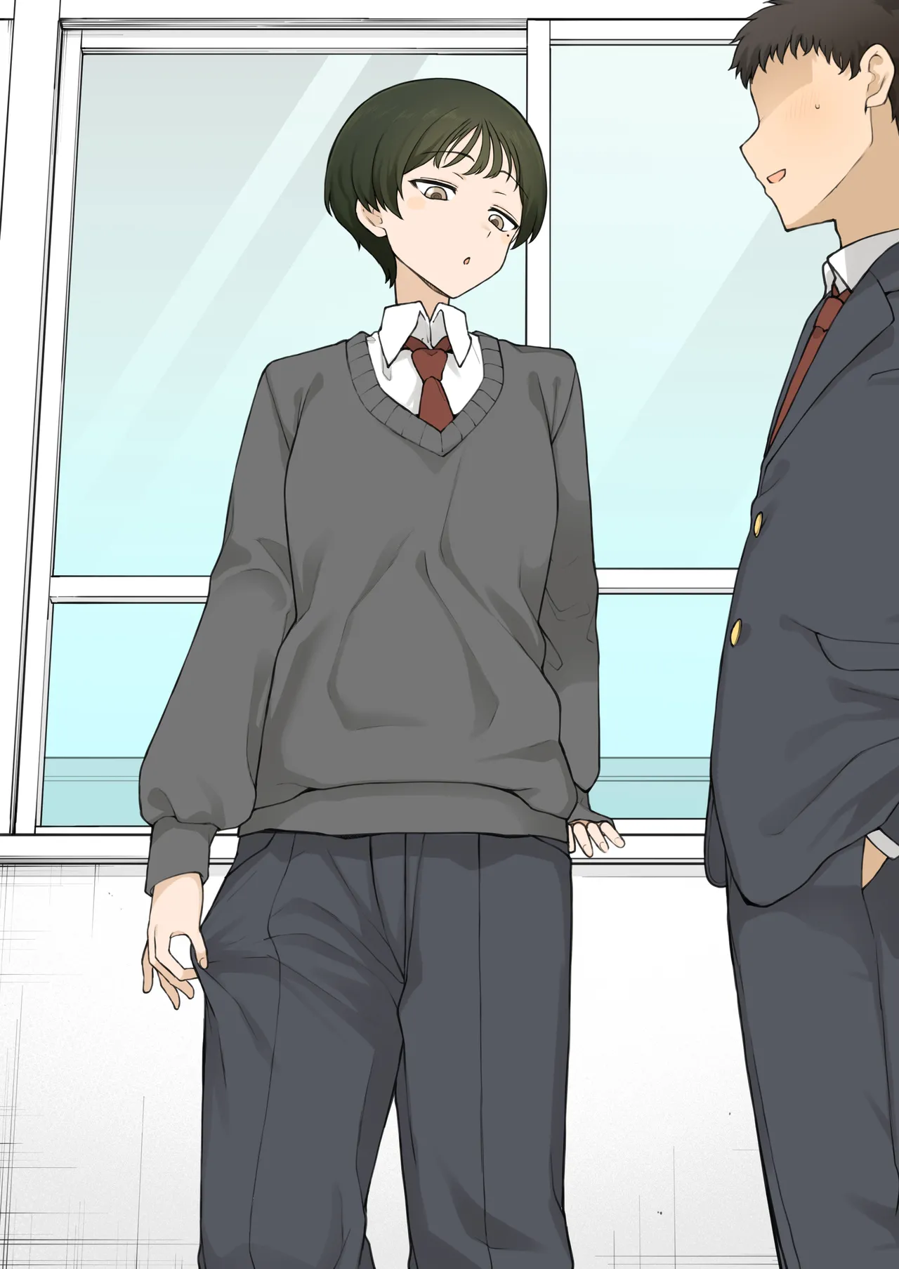 [Terasu MC]Zutto Slacks Ha datta Osananajimi ga Aru Hi…… Page 12