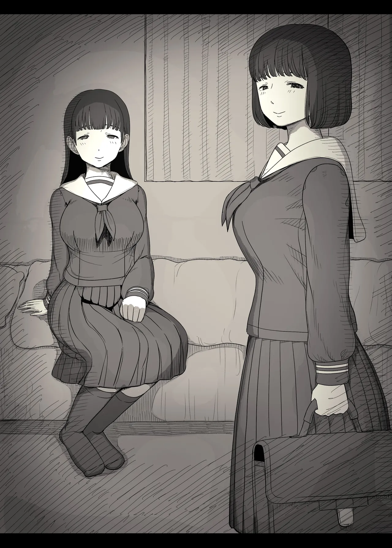 [Himawari no Tane (Taneno Nakami)]Jogakuryou ni Sasowarete 2[Chinese] Page 8