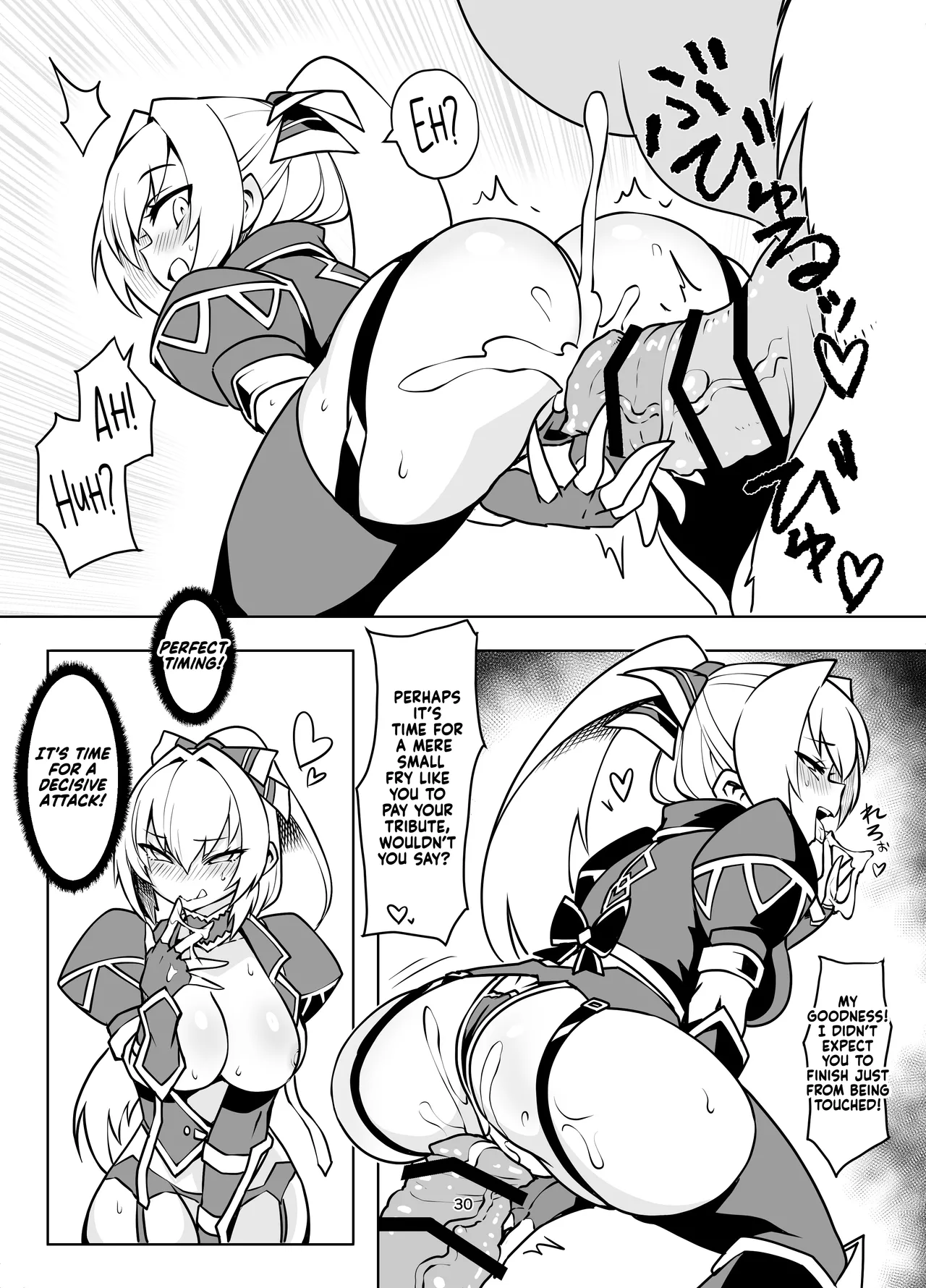 [Avocado Chaya (Yokoshima Koishi)]The Strongest Legend Rasta Hunter, Natasha-san, Suffers Yet Another Defeat Today After All-Out Mating with a Low-Tier Monster Conga(Monster Hunter Frontier) [English] [NudeSalad] [Digital] Page 29