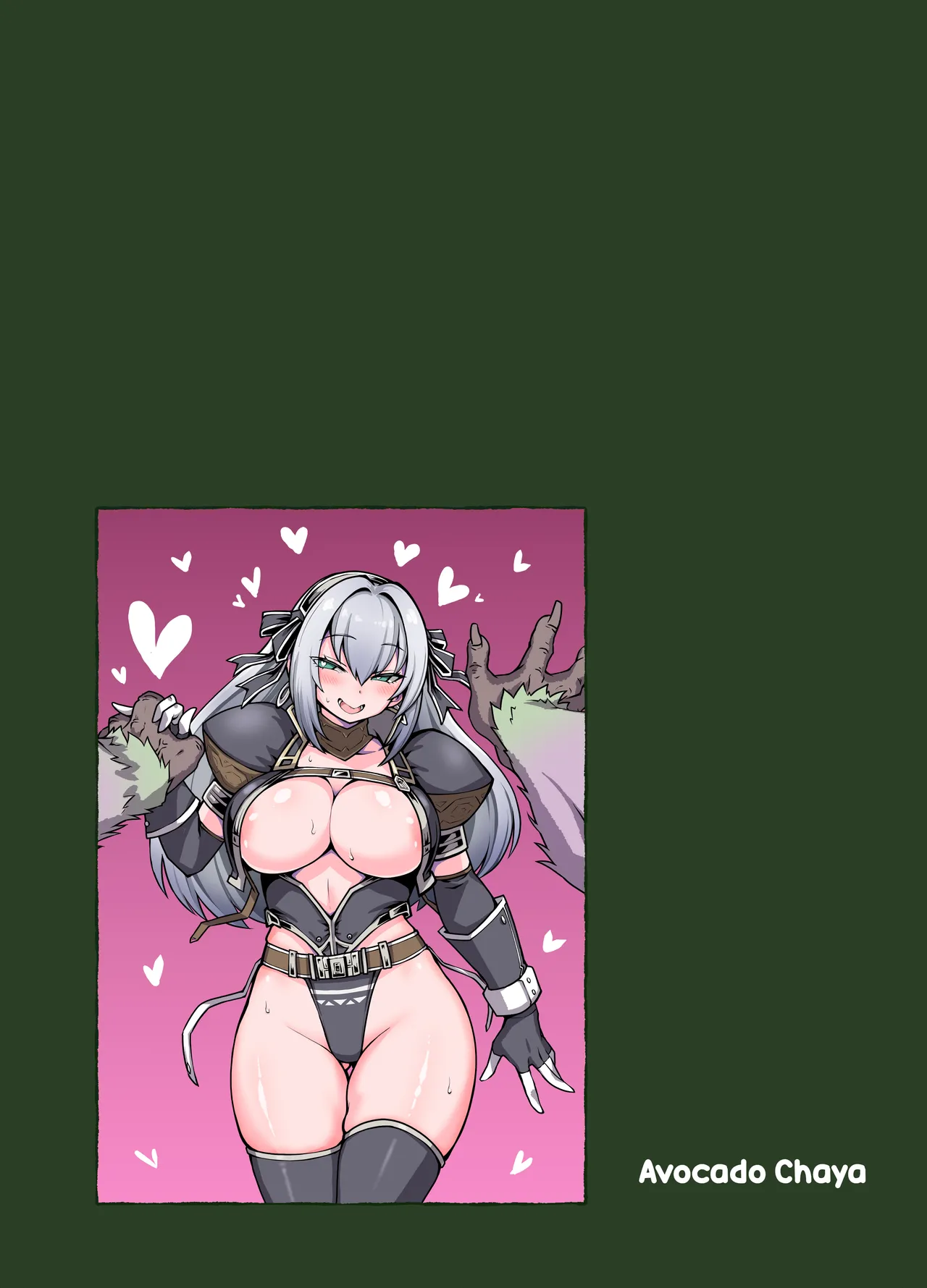 [Avocado Chaya (Yokoshima Koishi)]The Strongest Legend Rasta Hunter, Natasha-san, Suffers Yet Another Defeat Today After All-Out Mating with a Low-Tier Monster Conga(Monster Hunter Frontier) [English] [NudeSalad] [Digital] Page 38