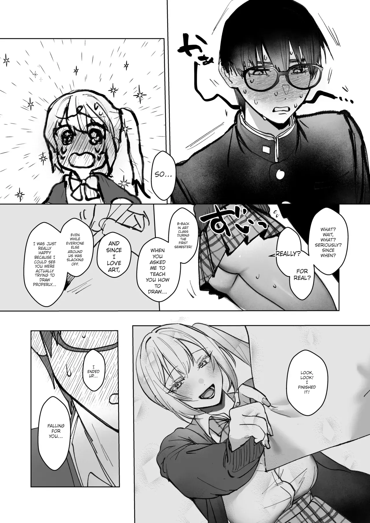 [Gakugakuya-san (Kutsukake)]Ryou Kataomoi ga Minoranai Gyaru-san wa Iramura Chikunii ga Tomaranai![English] [AI Translated] [Digital] Page 15