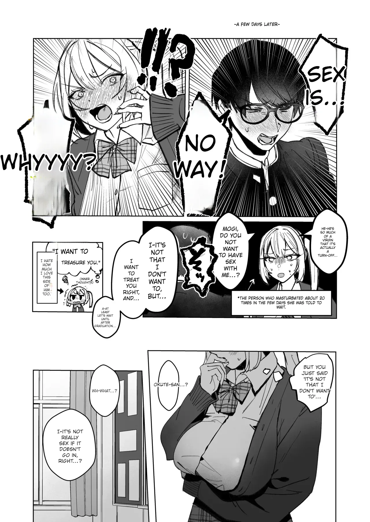 [Gakugakuya-san (Kutsukake)]Ryou Kataomoi ga Minoranai Gyaru-san wa Iramura Chikunii ga Tomaranai![English] [AI Translated] [Digital] Page 18