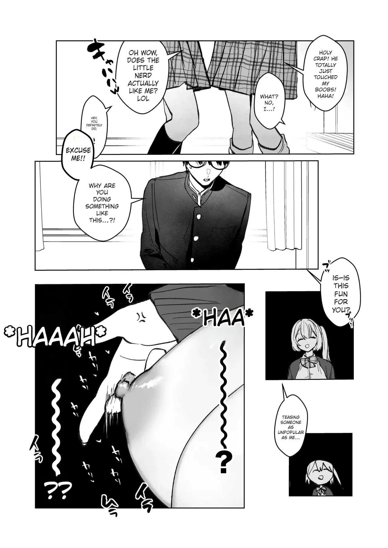 [Gakugakuya-san (Kutsukake)]Ryou Kataomoi ga Minoranai Gyaru-san wa Iramura Chikunii ga Tomaranai![English] [AI Translated] [Digital] Page 8
