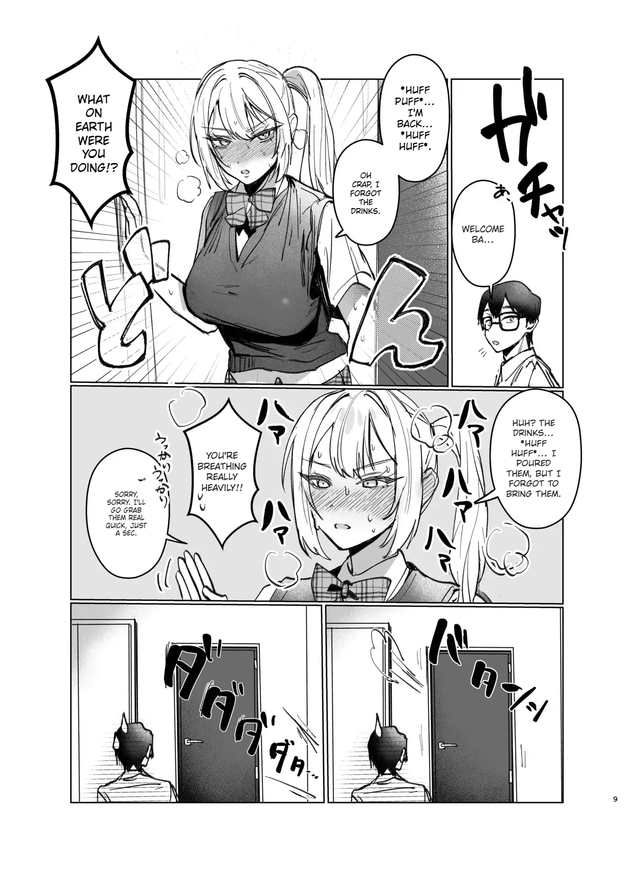 [Gakugakuya-san (Kutsukake)]Ryou Kataomoi ga Minoranai Gyaru-san wa Iramura Chikunii ga Tomaranai! 2[English] [AI Translated] [Digital] Page 9