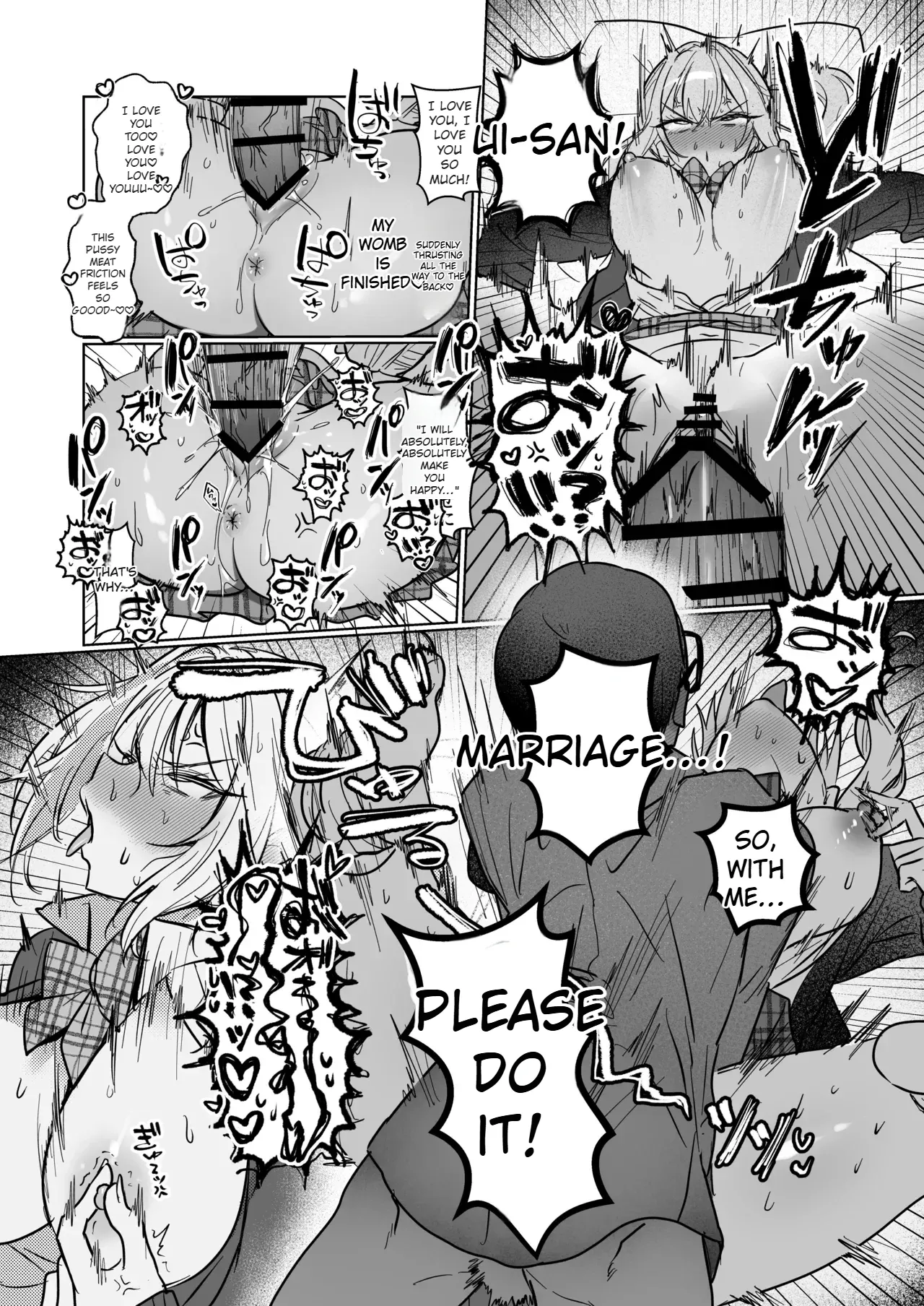 [Gakugakuya-san (Kutsukake)]Ryou Kataomoi ga Minoranai Gyaru-san wa Iramura Chikunii ga Tomaranai! 3[English] [AI Translated] [Digital] Page 36