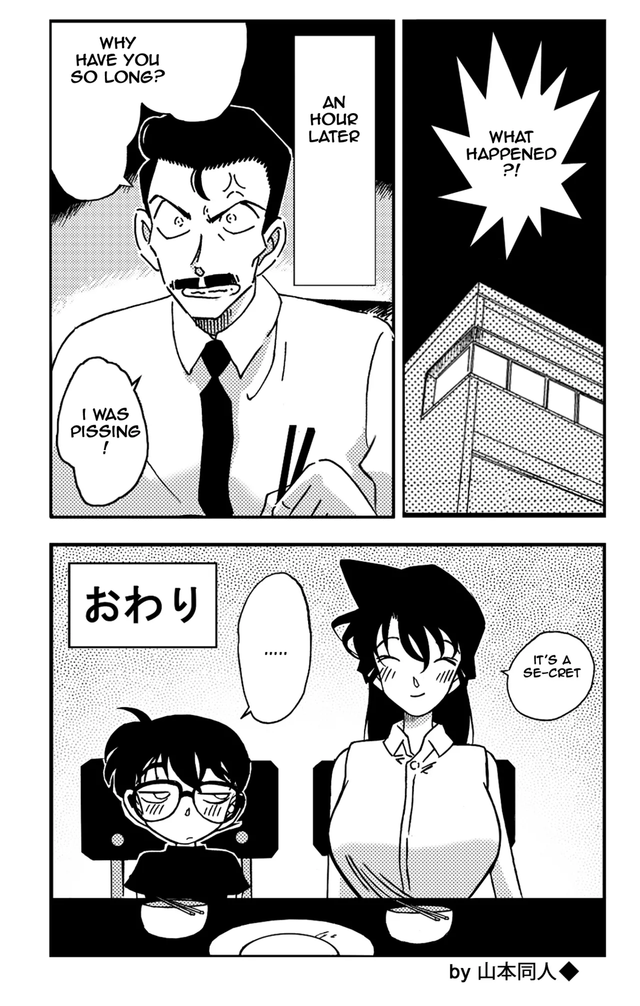 [Yamamoto Doujin]Meitantei Gonan File.1 Secret Bath(Detective Conan) [English] Page 24