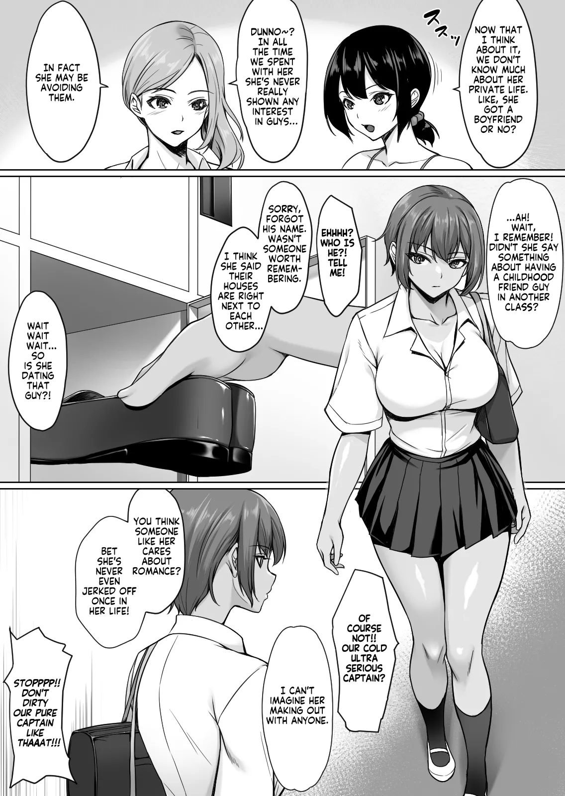 [Yuuriko]Sougo Onanii de Osananajimi wa Itsumo Iku! ~Kore Ijou Iku to Tomaranai yo?~ | My Childhood Friend Loves It When We Jerk Off Together! But What Will Happen If We Keep Going!?[English] [KM_42] Page 4