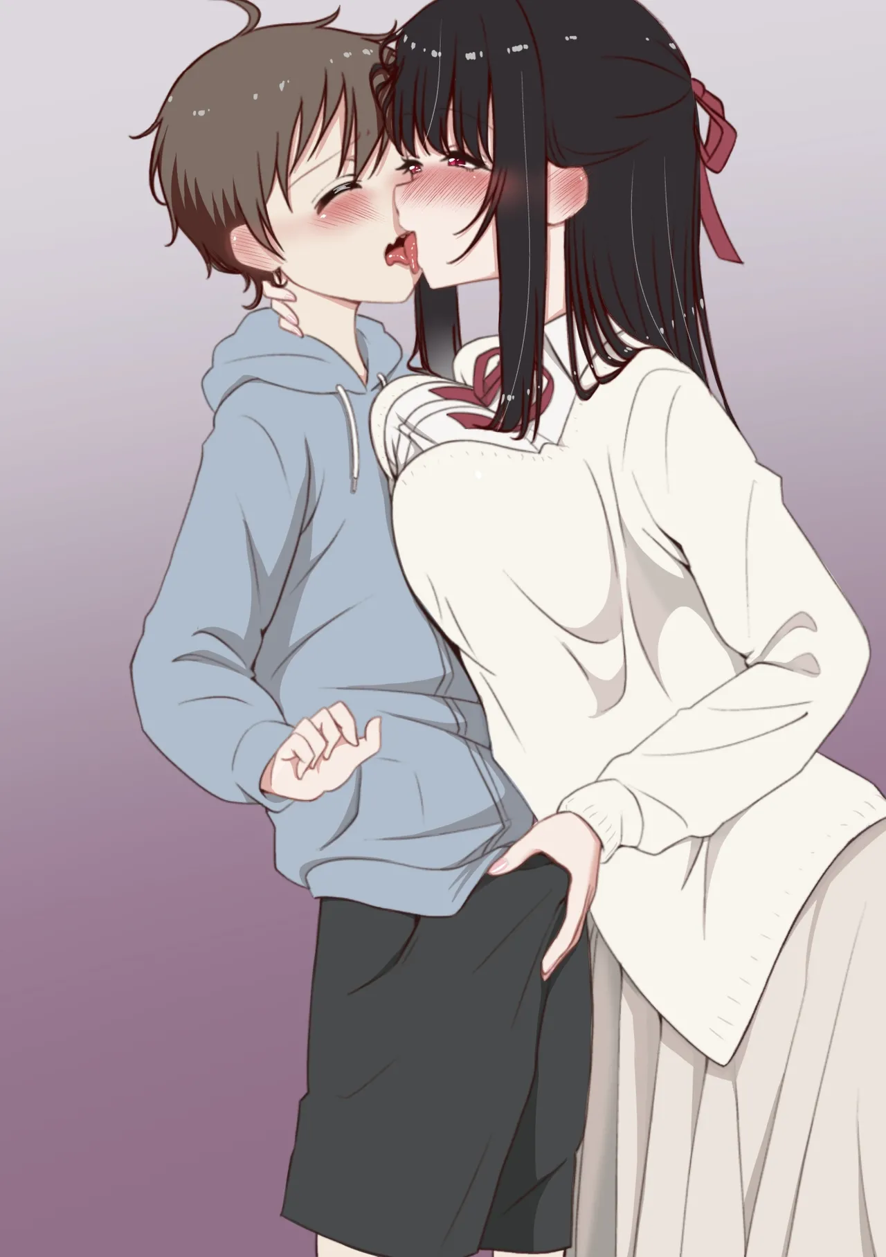 [Kakoichi (Pappara Paa)]Akogare no seisokei oneesan ga jitsu wa boku o nerau shotakon datta ken Page 3