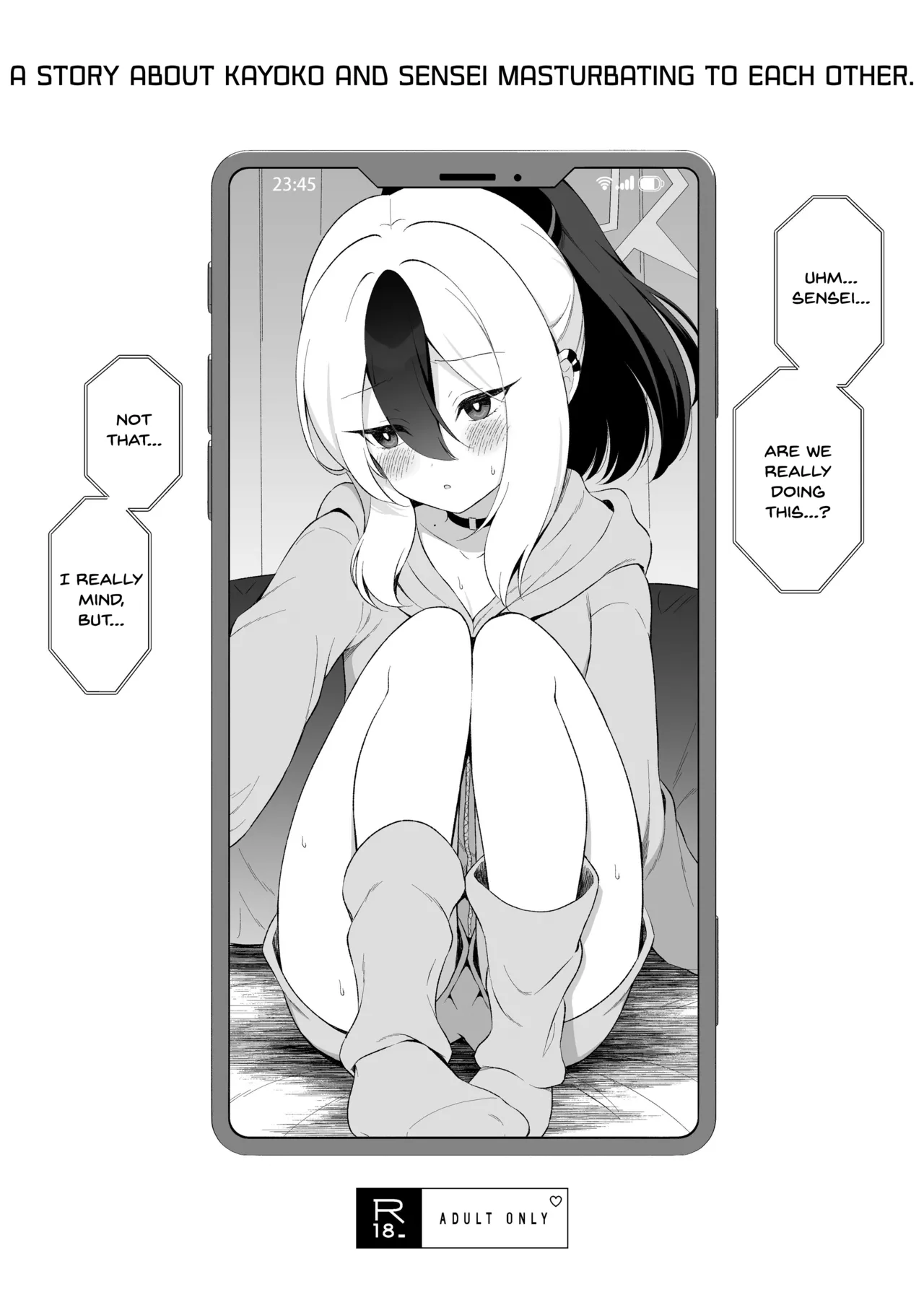 [Pandagaippiki. (Komi Zumiko)]Onsen Kayoko to Amatoro Ecchi + Kayoko to Sensei ga Onamiseshiau Ohanashi(Blue Archive) [English] [Digital] Page 26