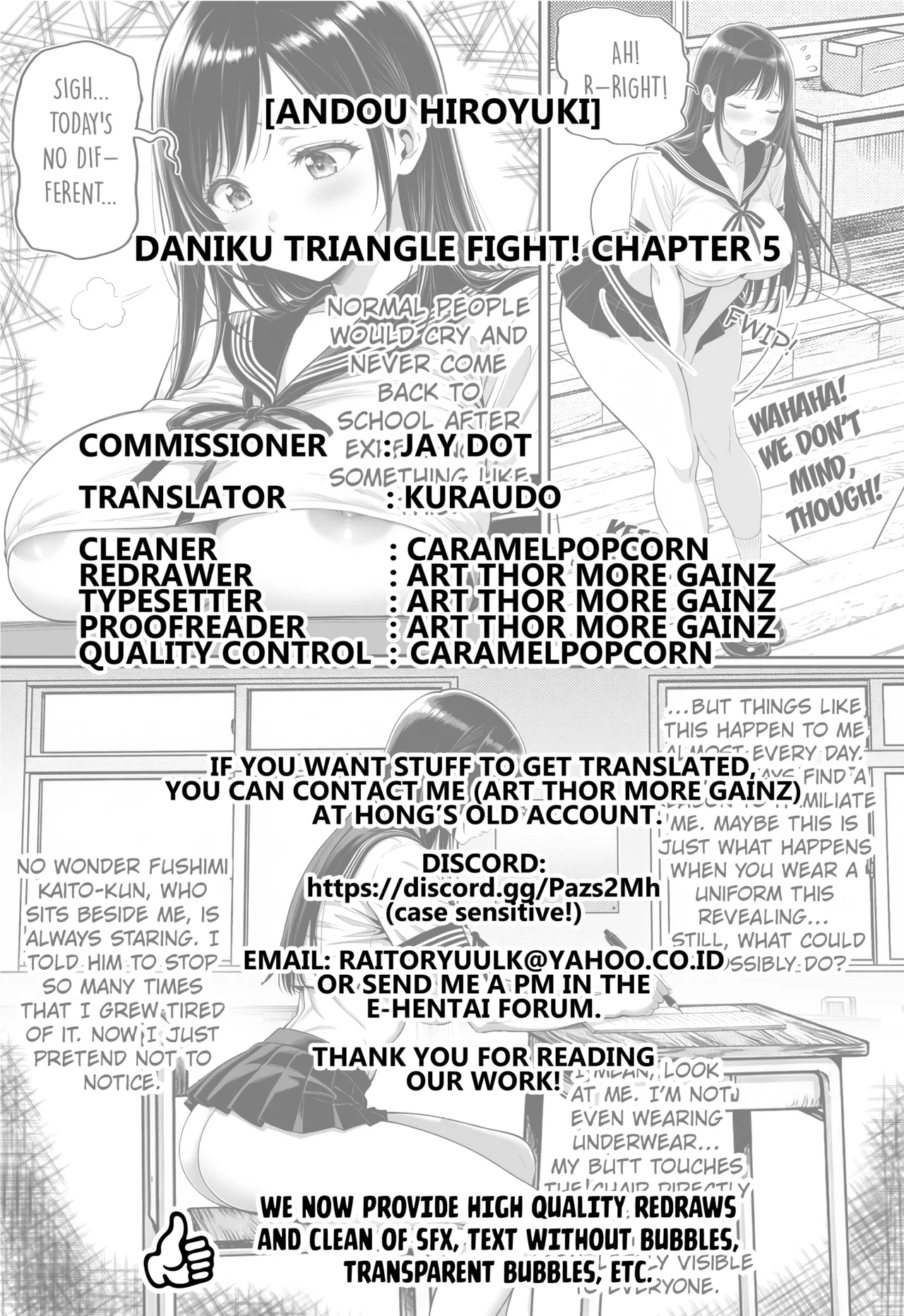 [Andou Hiroyuki]Daniku Triangle Fight! Chapter 5[English] [Kuraudo] [Digital] Page 21