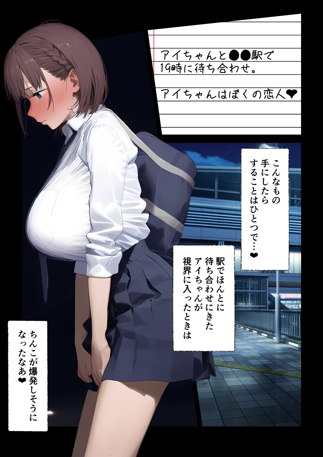 Tawawa joshi-tachi, maho no noto de iinari shihai, ojisan shison ninshin-chu[AI Generated] Page 8