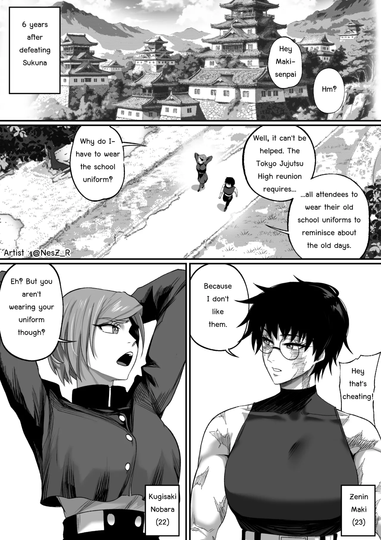 [Nesz]The Possession(Jujutsu Kaisen) [ongoing] Page 6