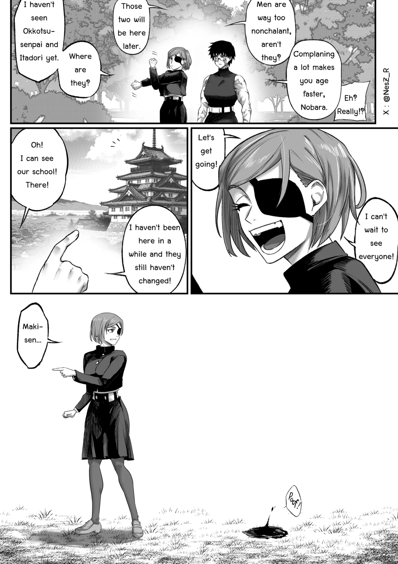 [Nesz]The Possession(Jujutsu Kaisen) [ongoing] Page 7
