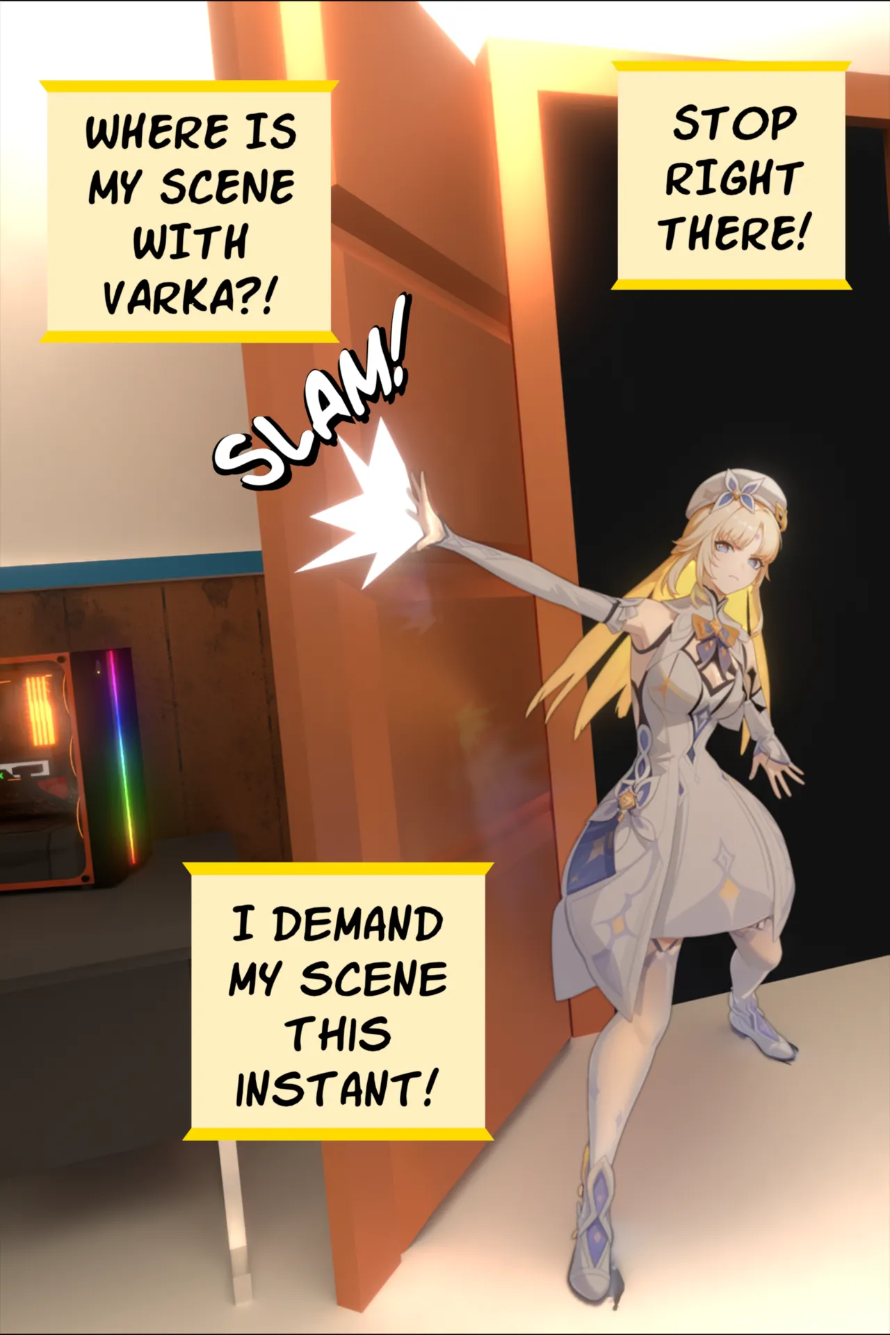[kraftnod]Varka's Adventure: Nefer[AI Generated] [AI-Assisted] Page 35
