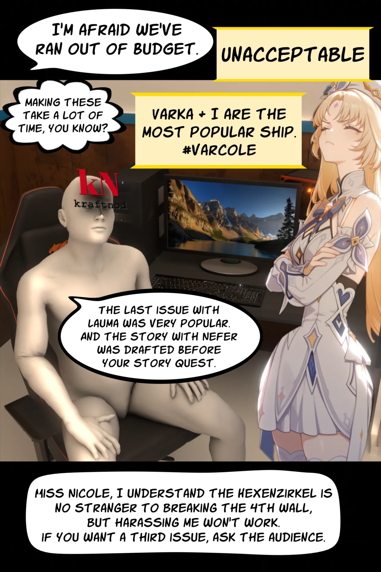 [kraftnod]Varka's Adventure: Nefer[AI Generated] [AI-Assisted] Page 36