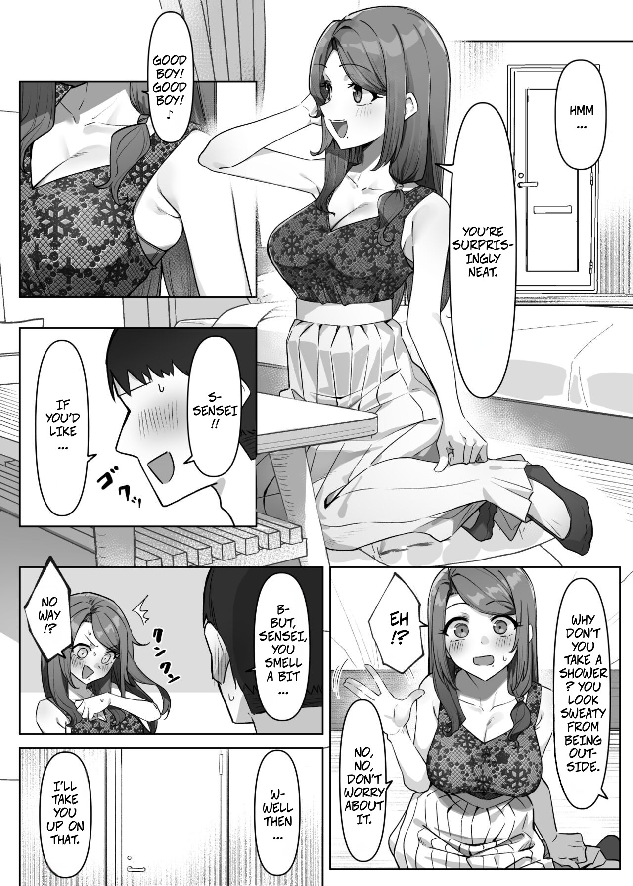 [MM]A Very Popular Teacher + A Very Popular Teacher and Nurse -- Daininkina Sensei + Daininki na Hoken no Sensei Page 8