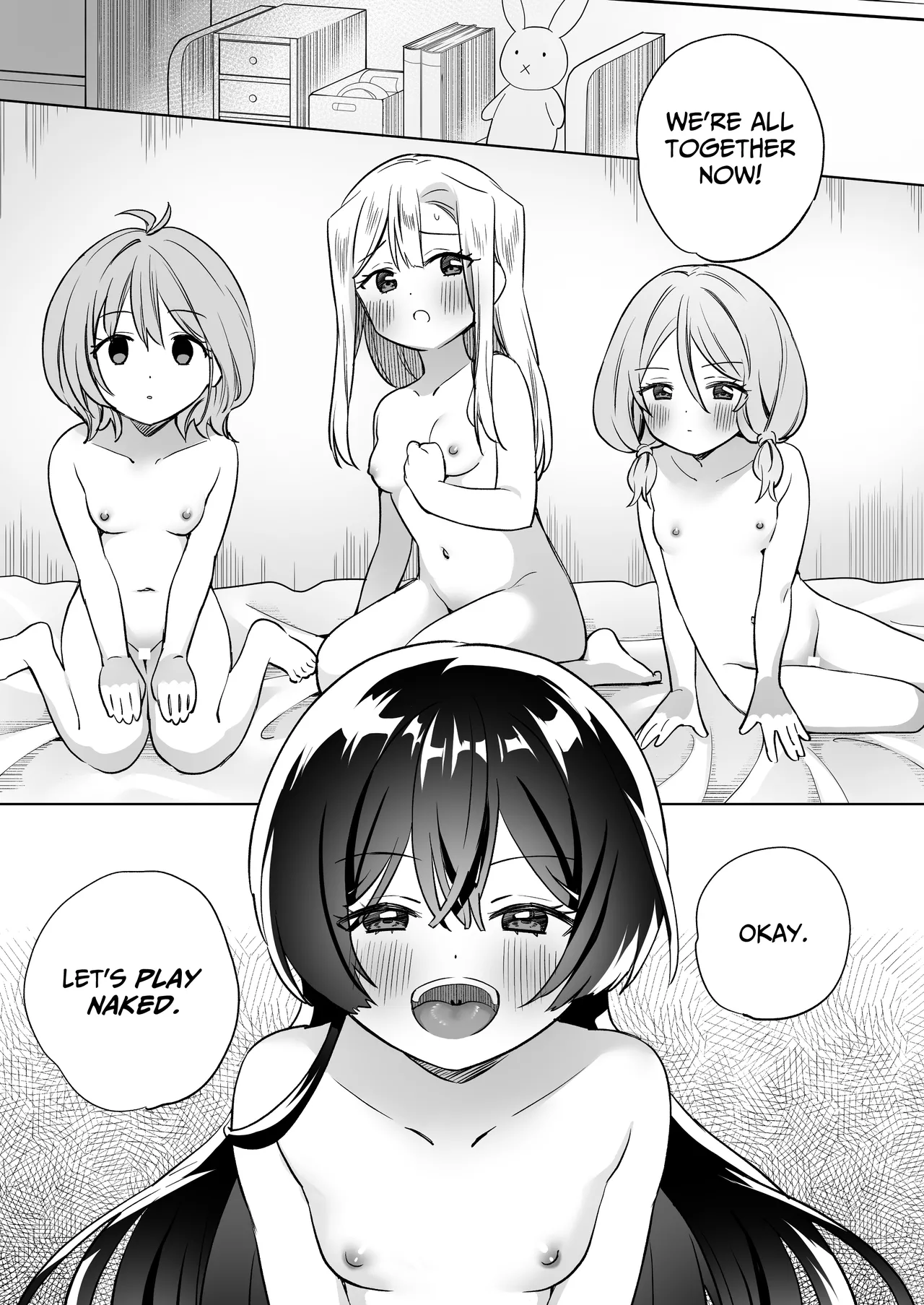 [Gutsutoma (Tachi)]A Sexy Yuri App 3 ~What?! One Of You Isn't Mesmerized!?~ Part 2[Digital] [English] [IXIA WORKS] Page 6